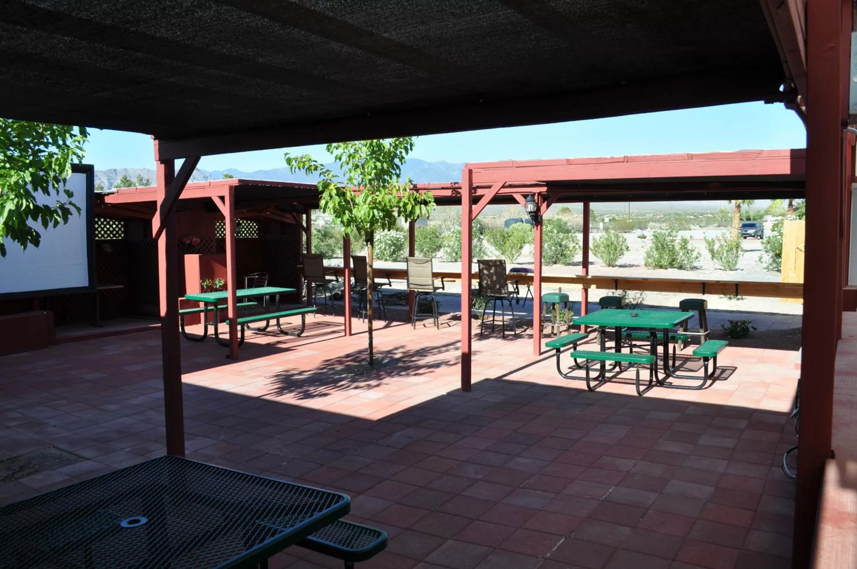 Patio in K7 Bed and Breakfast