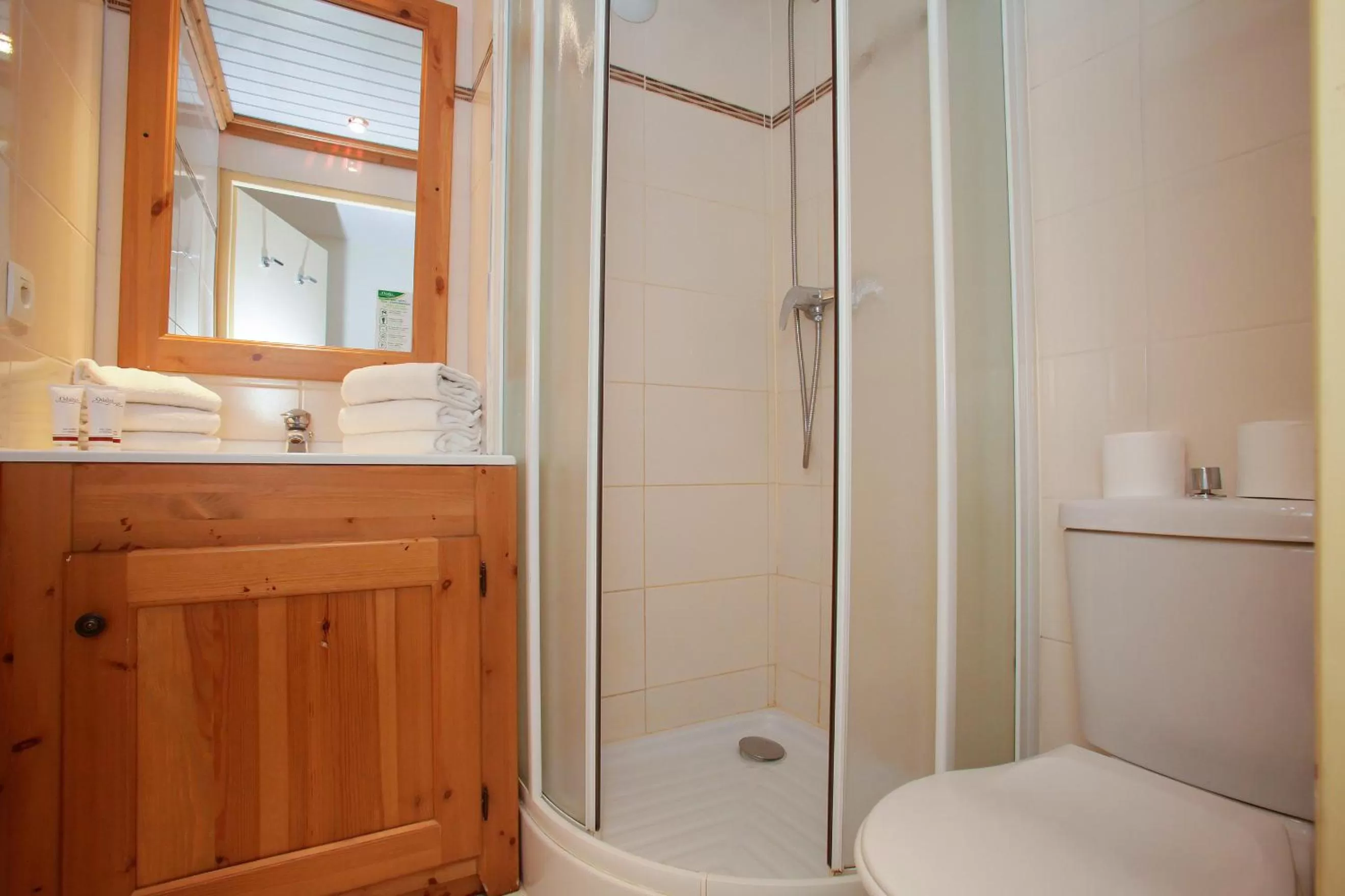 Bathroom in Odalys Chalet Alpina