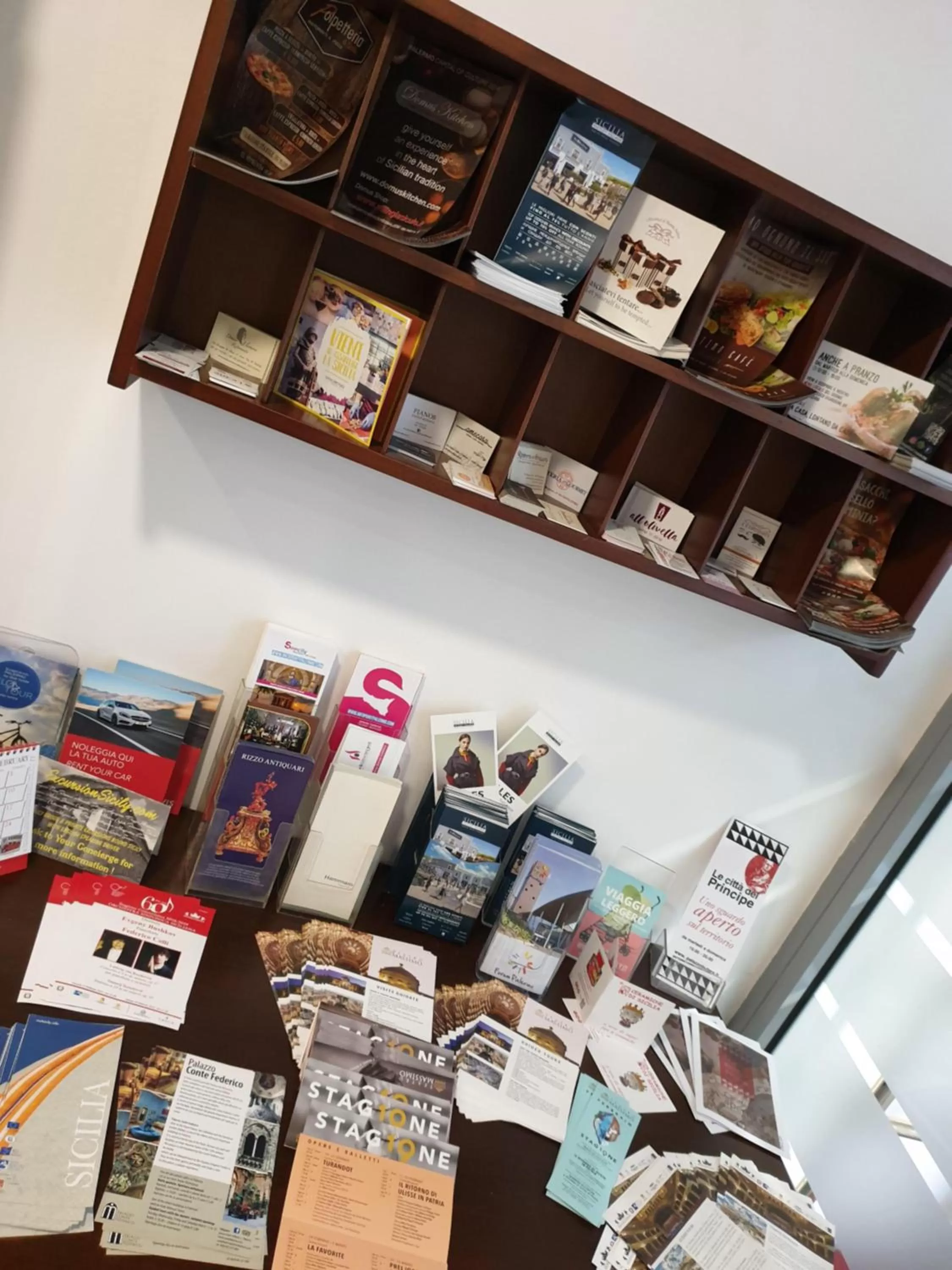 Lobby or reception in Hotel Elite Palermo Centro