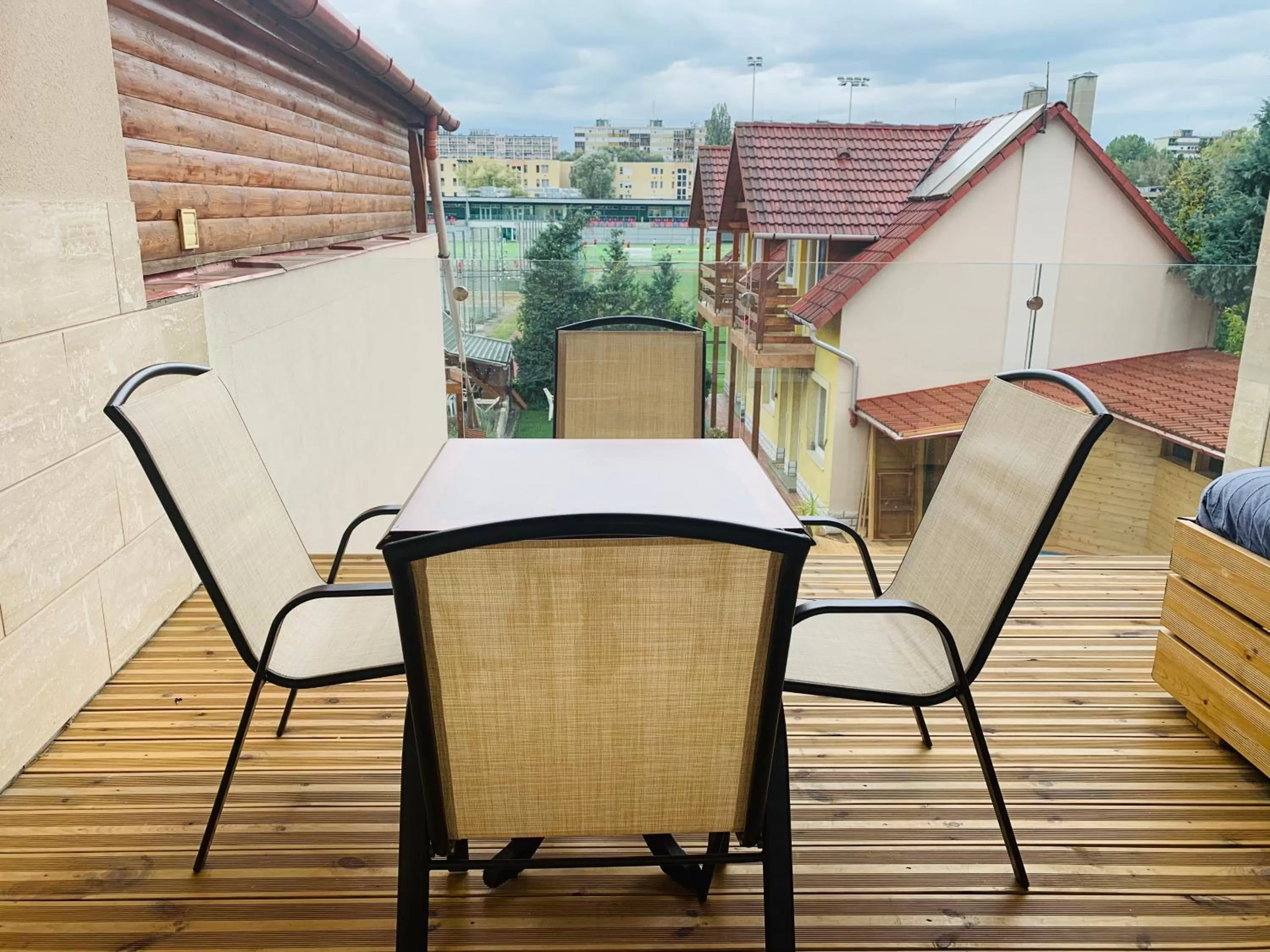 Patio in Egria Apartments