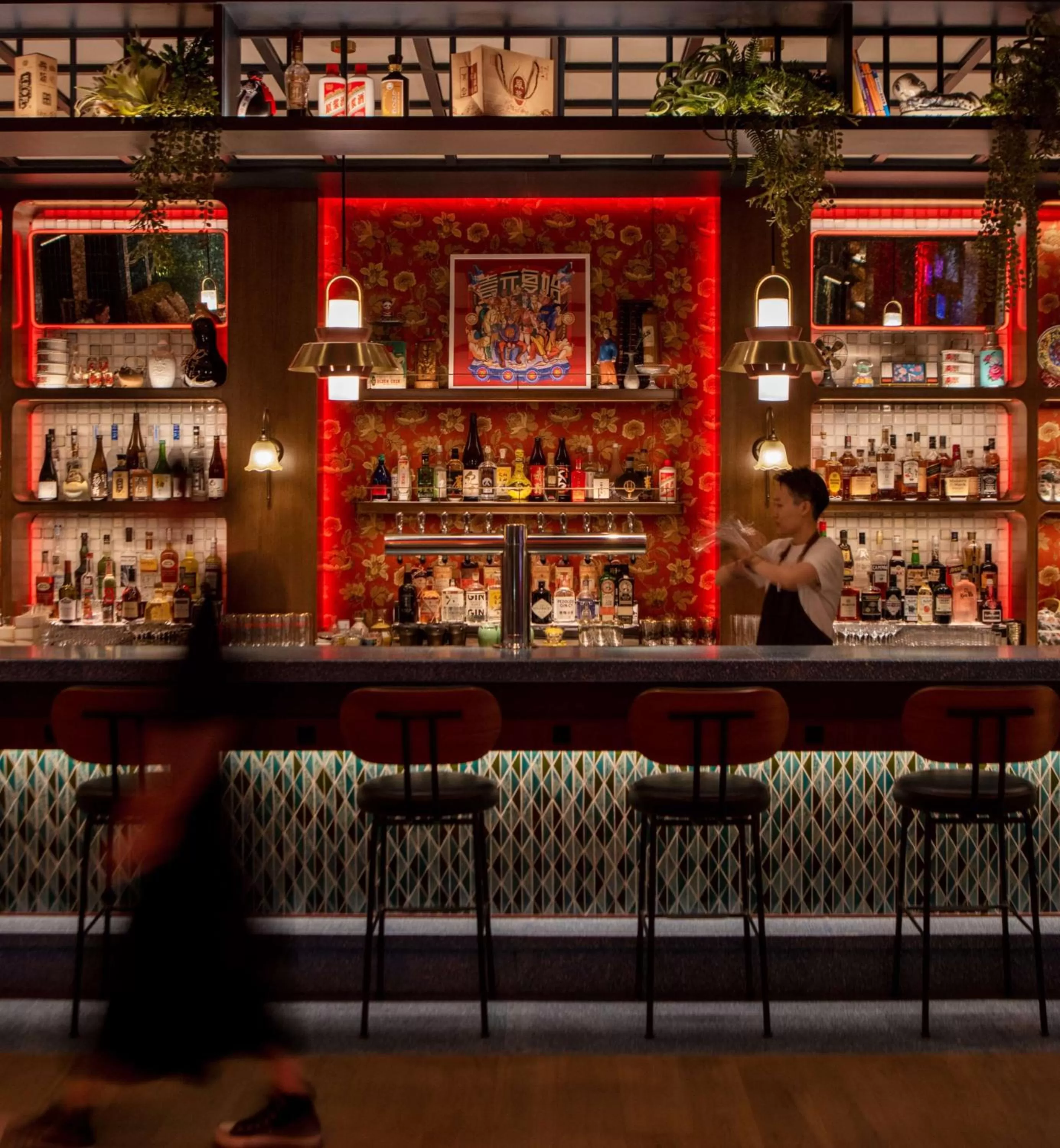 Restaurant/places to eat, Lounge/Bar in The Opposite House