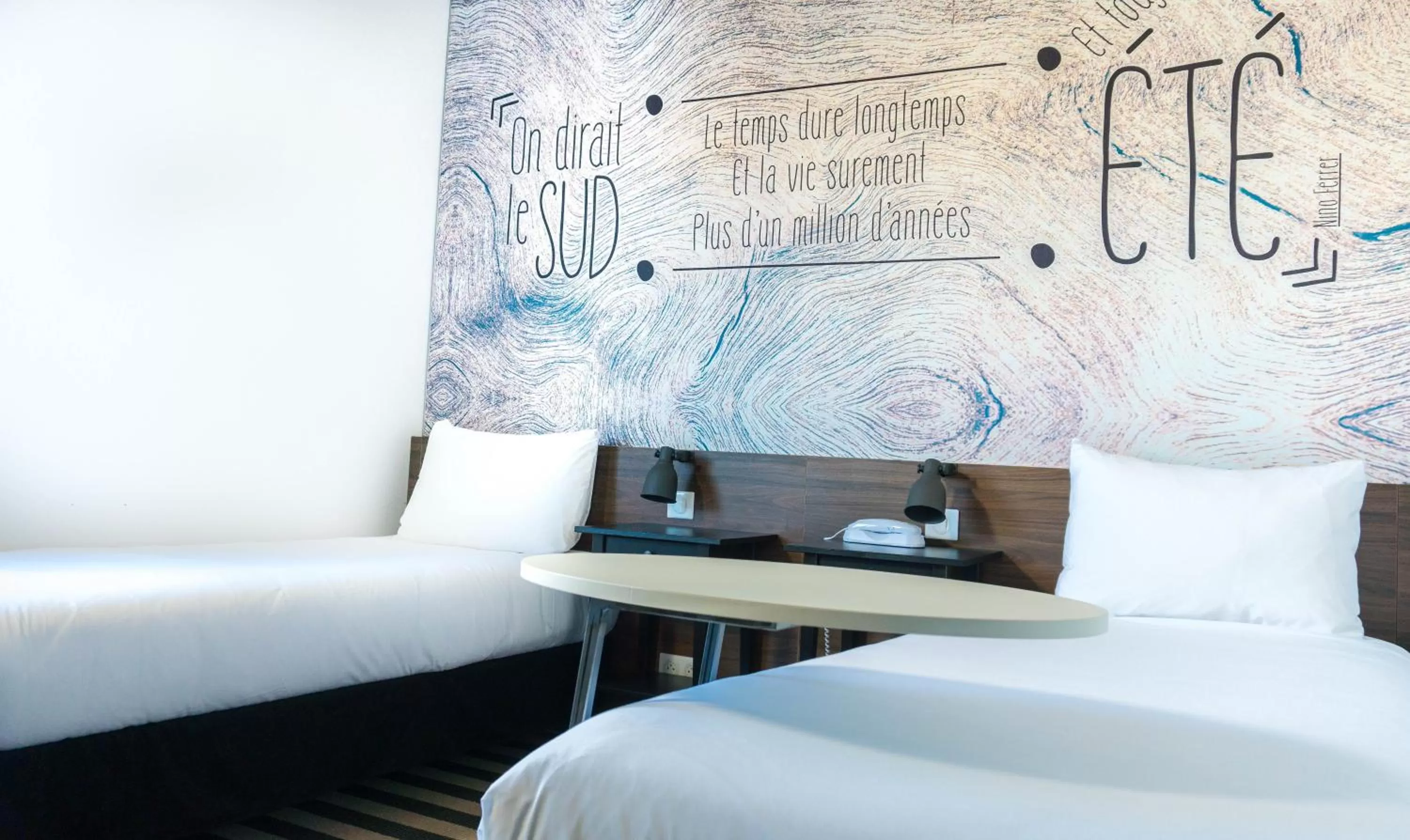 Bed in ibis Styles Perpignan Canet En Roussillon