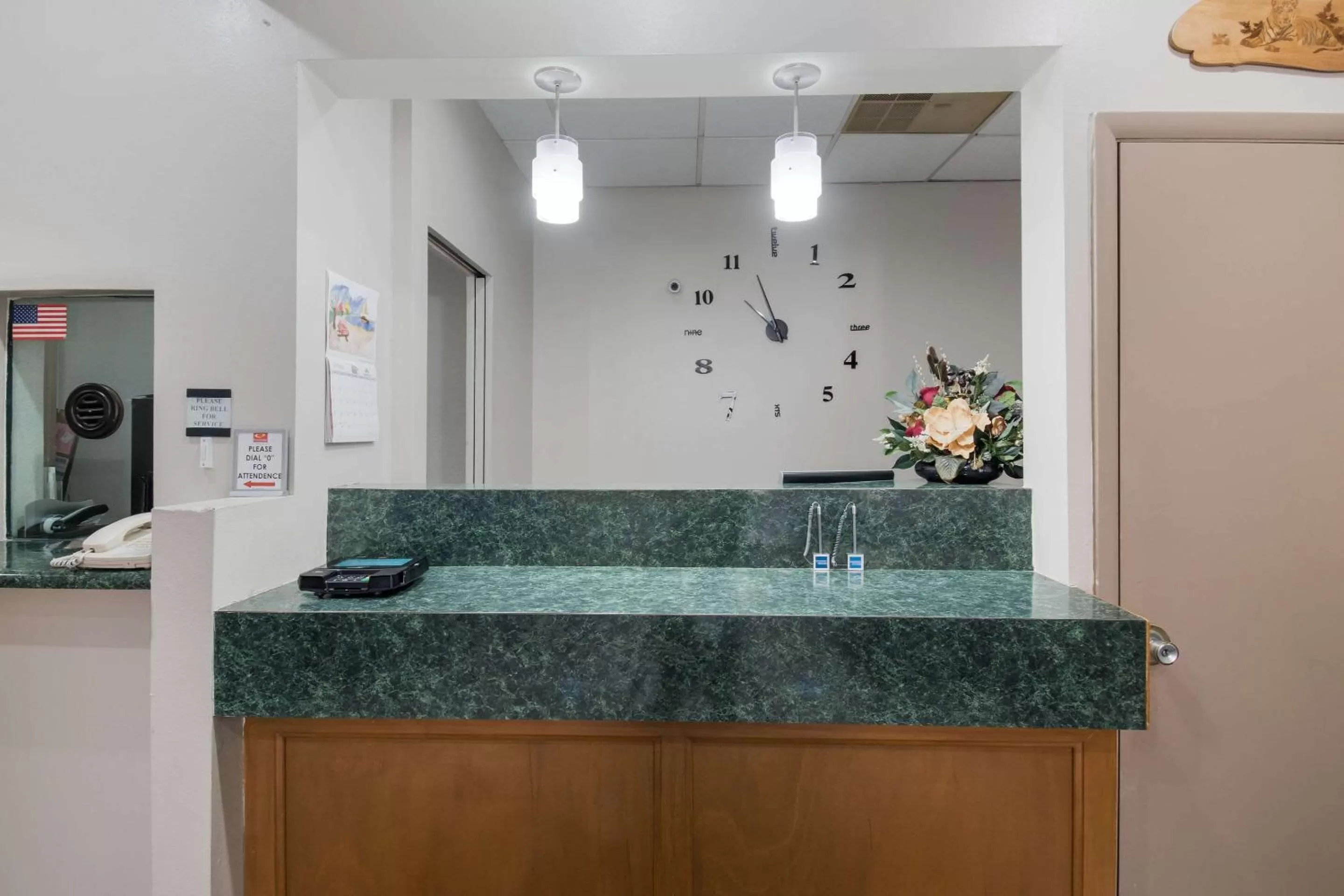 Lobby or reception in Rodeway Inn Wormleysburg – Harrisburg