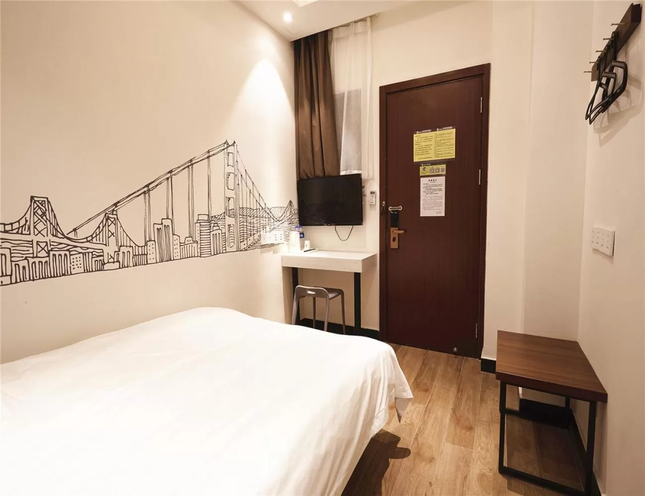 Bed in Meego Yes Hotel