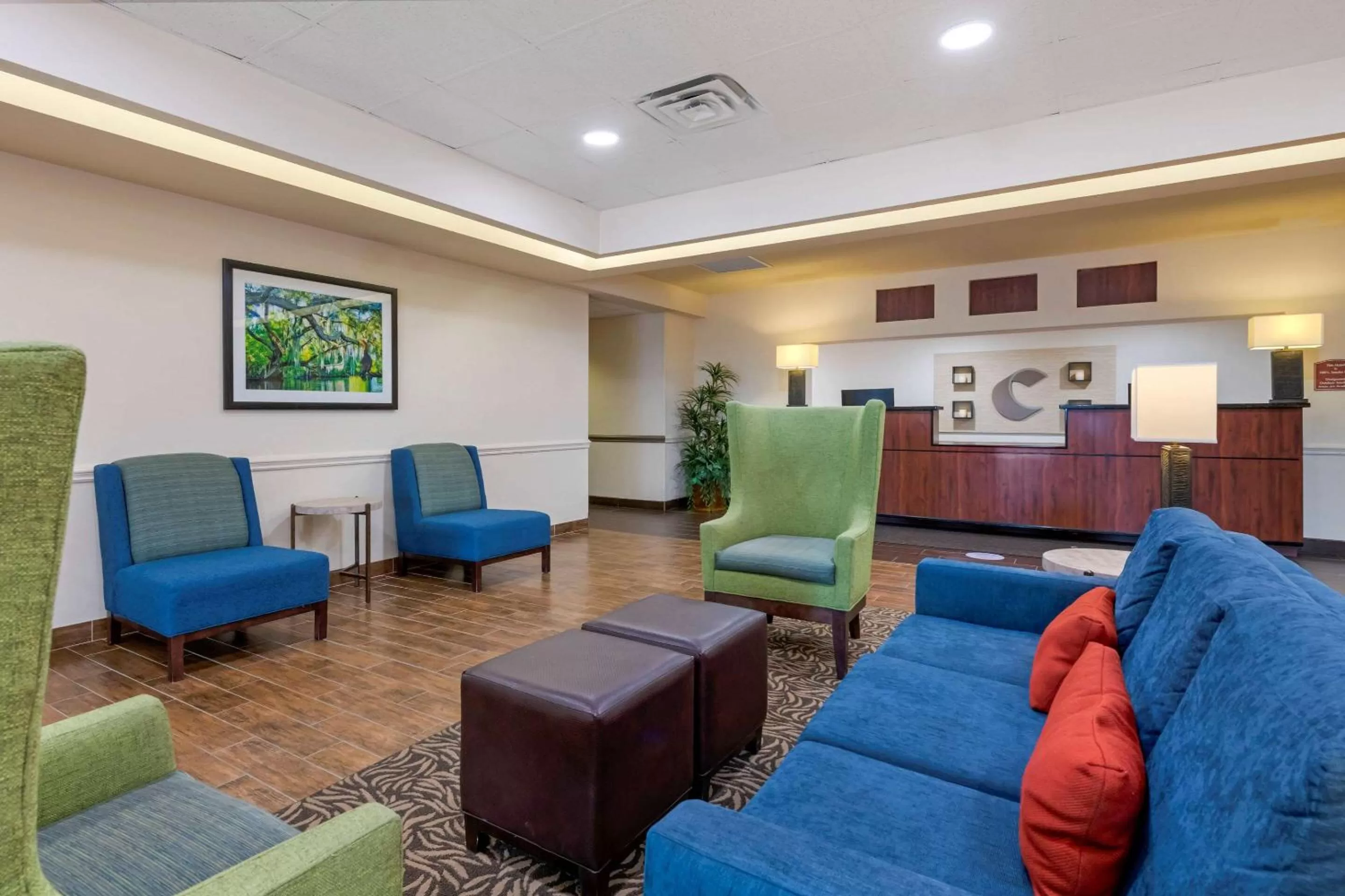 Lobby or reception in Comfort Inn & Suites Fort Myers Airport