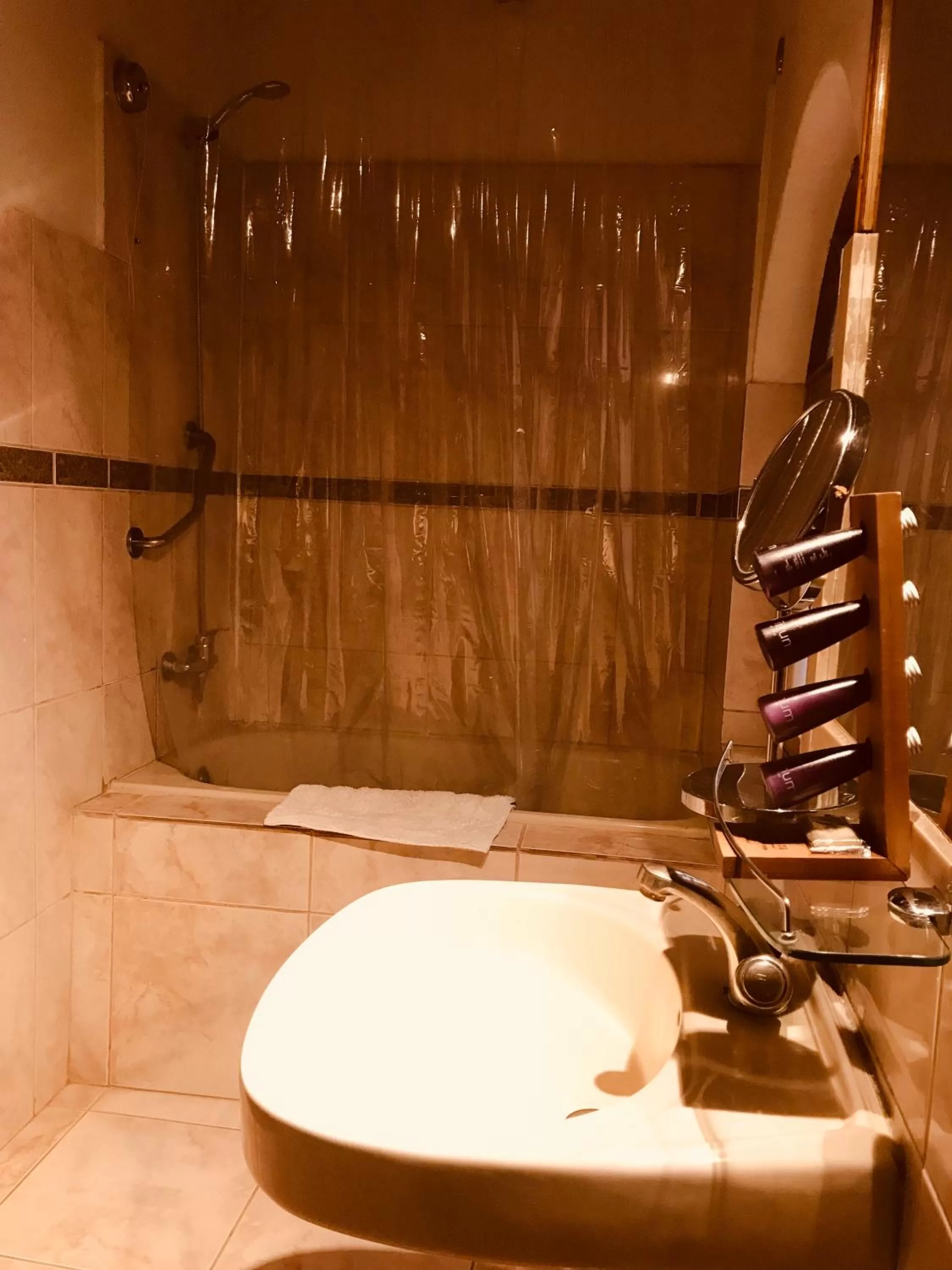 Bathroom in Hotel La Aldea