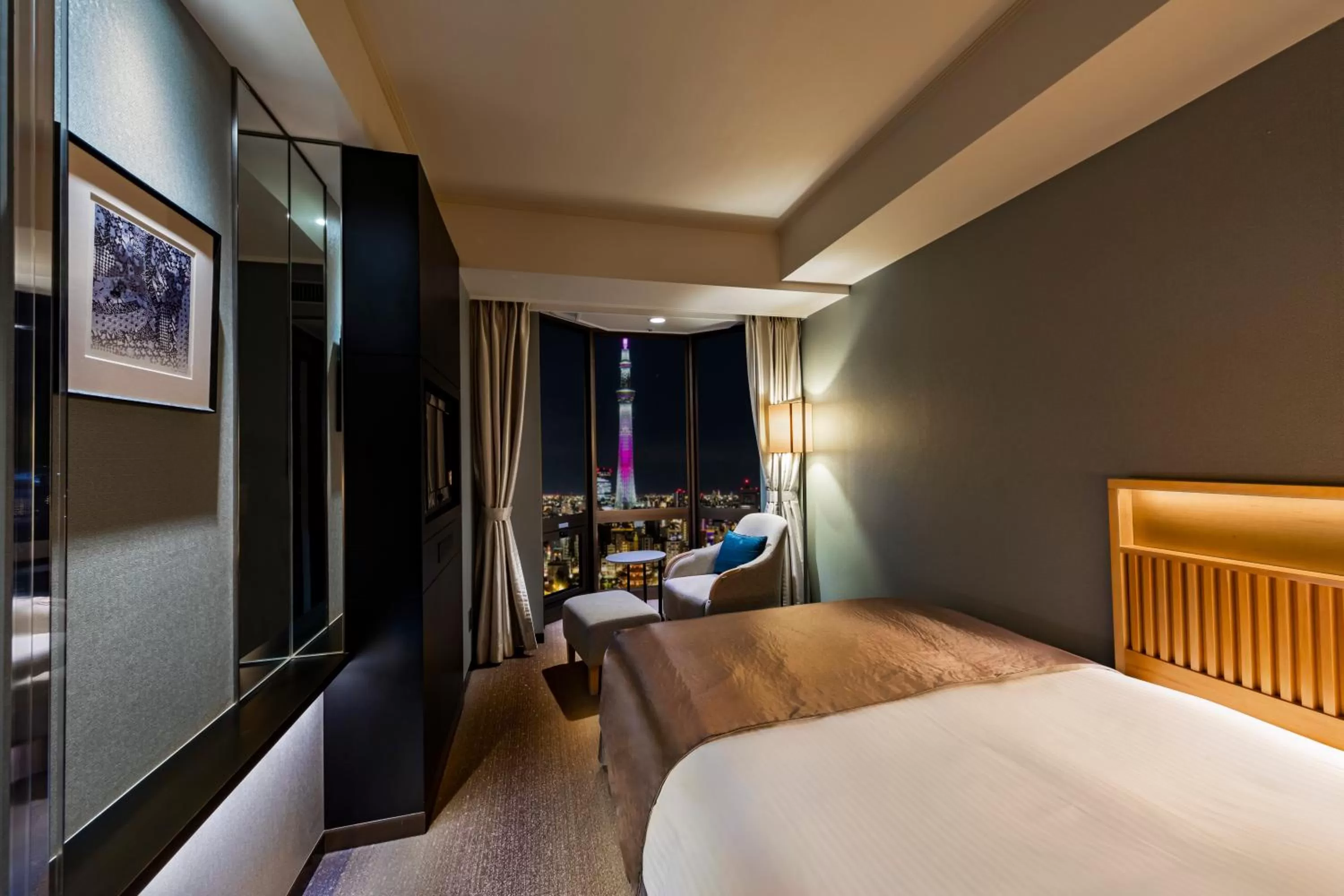 Bedroom, Bed in Asakusa View Hotel