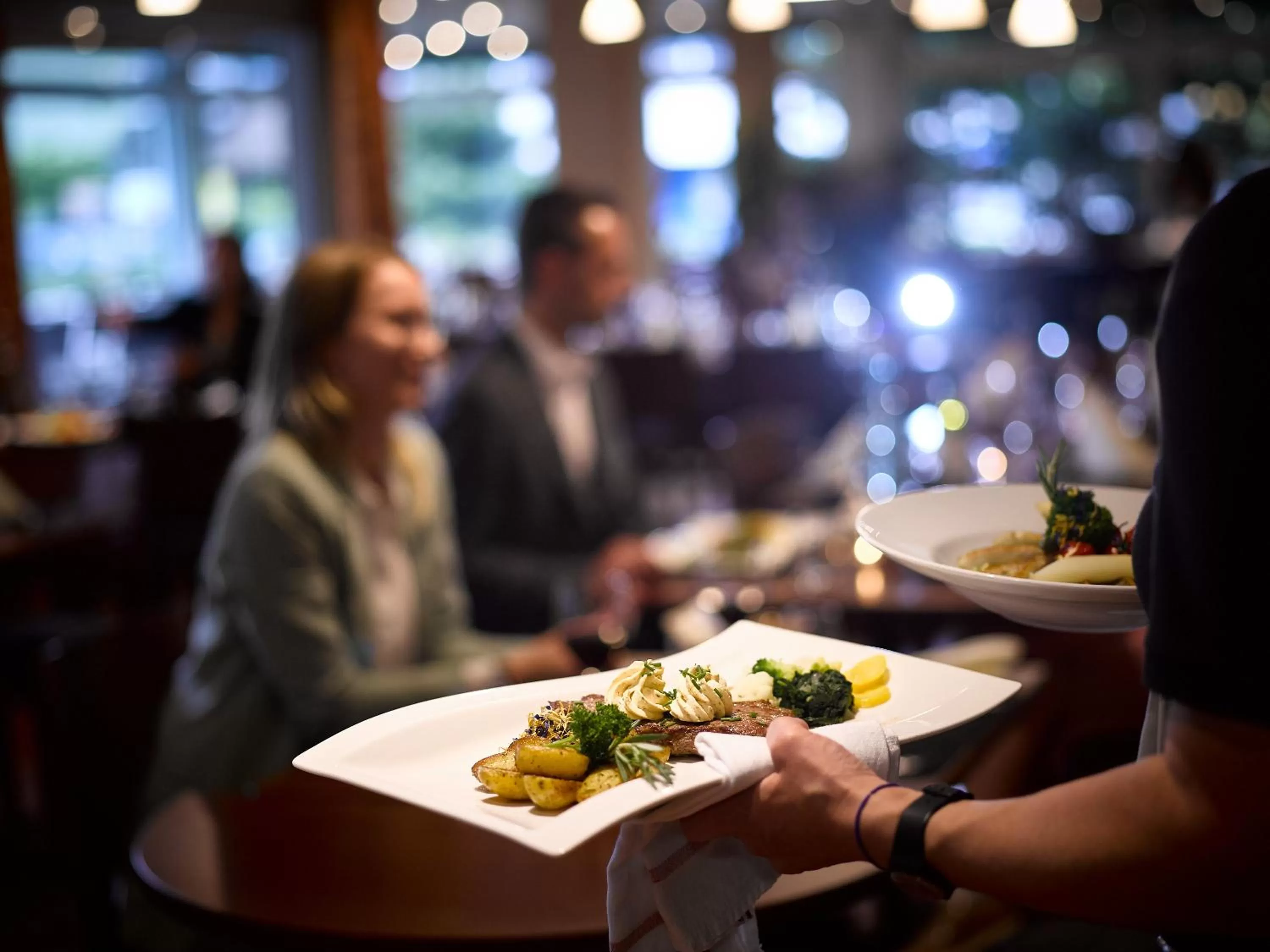 Dinner in Hotel Holiday Thun