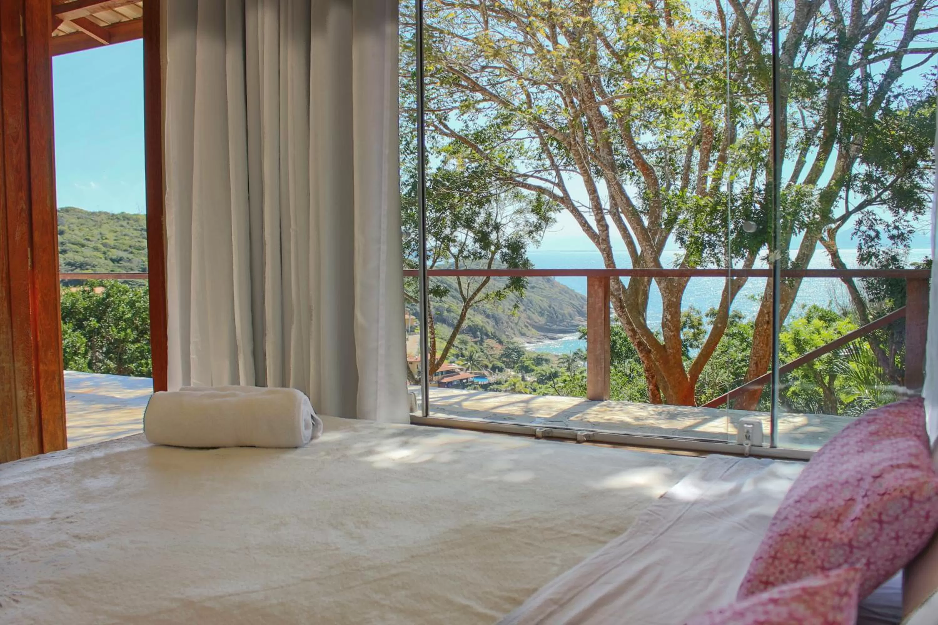 Sea view, Bed in Pousada La Dolce Vita