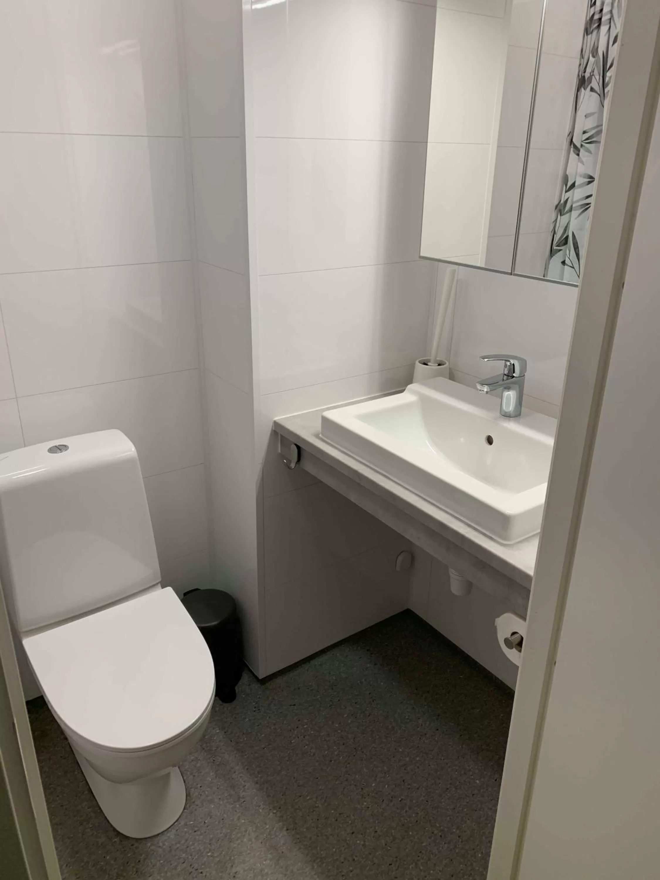 Bathroom in Mosjøen Overnatting, Finnskoggata 20