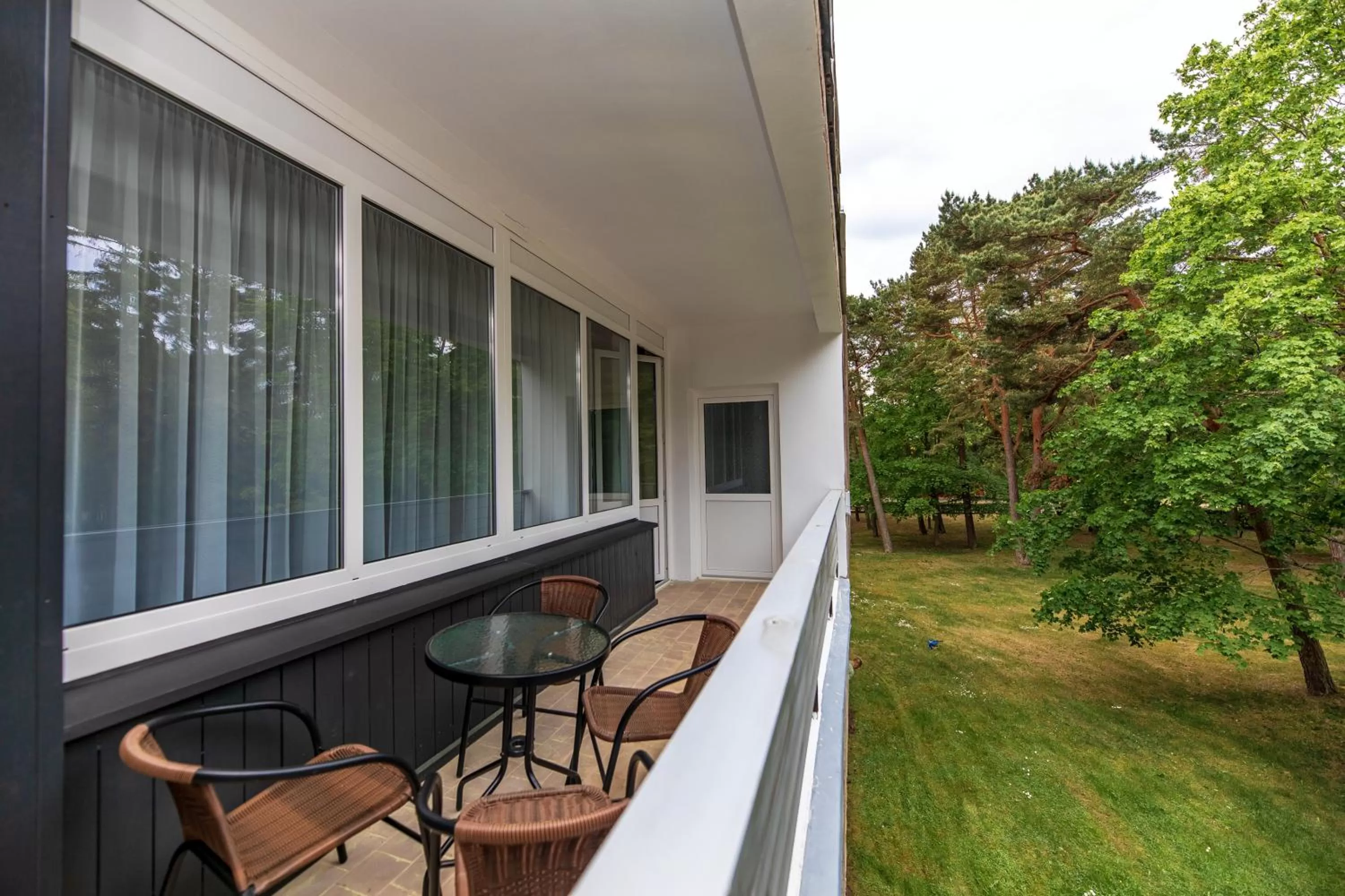 Balcony/Terrace in Žilvinas Hotel