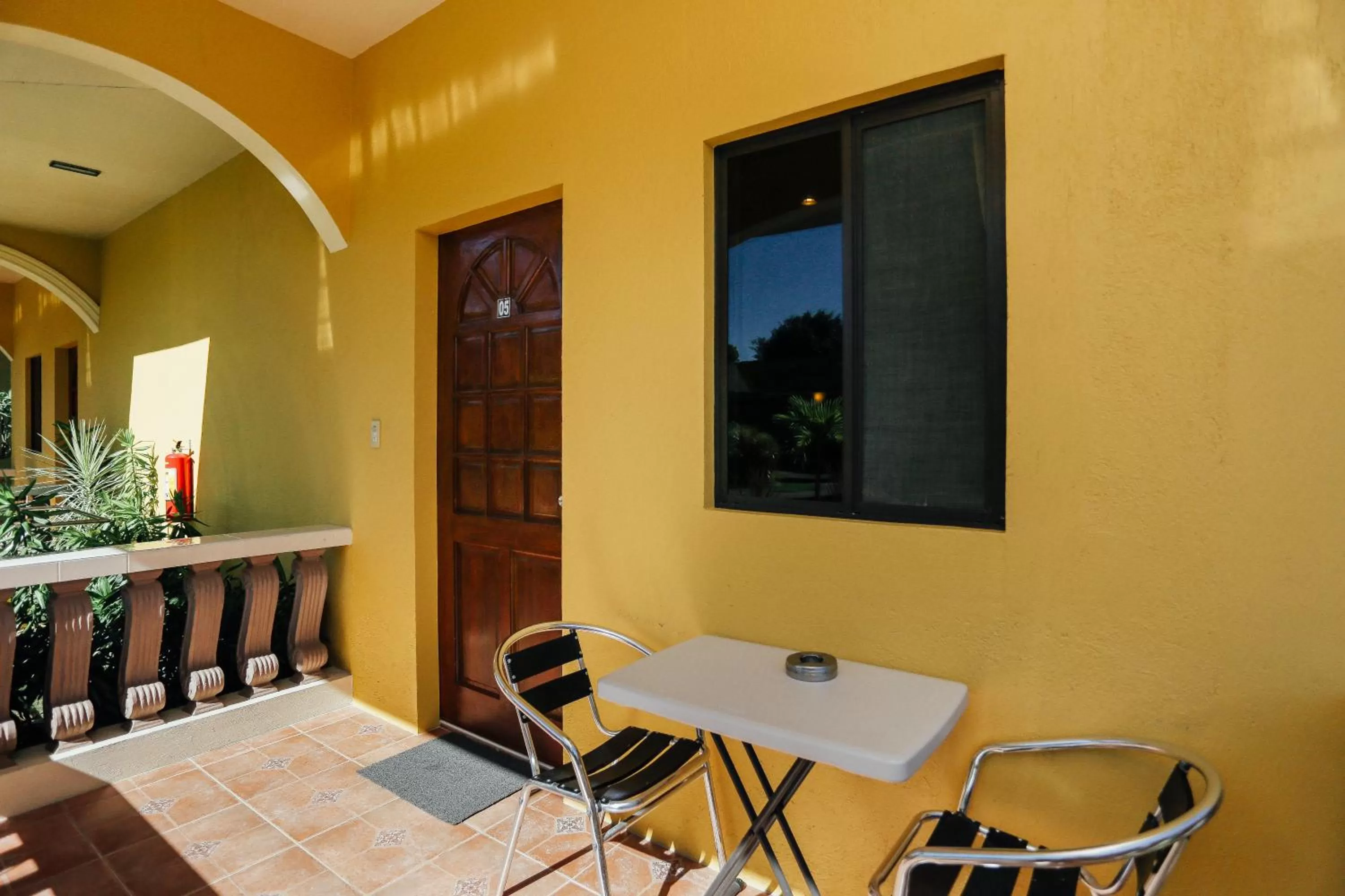 Balcony/Terrace in Turtle Bay Dive Resort