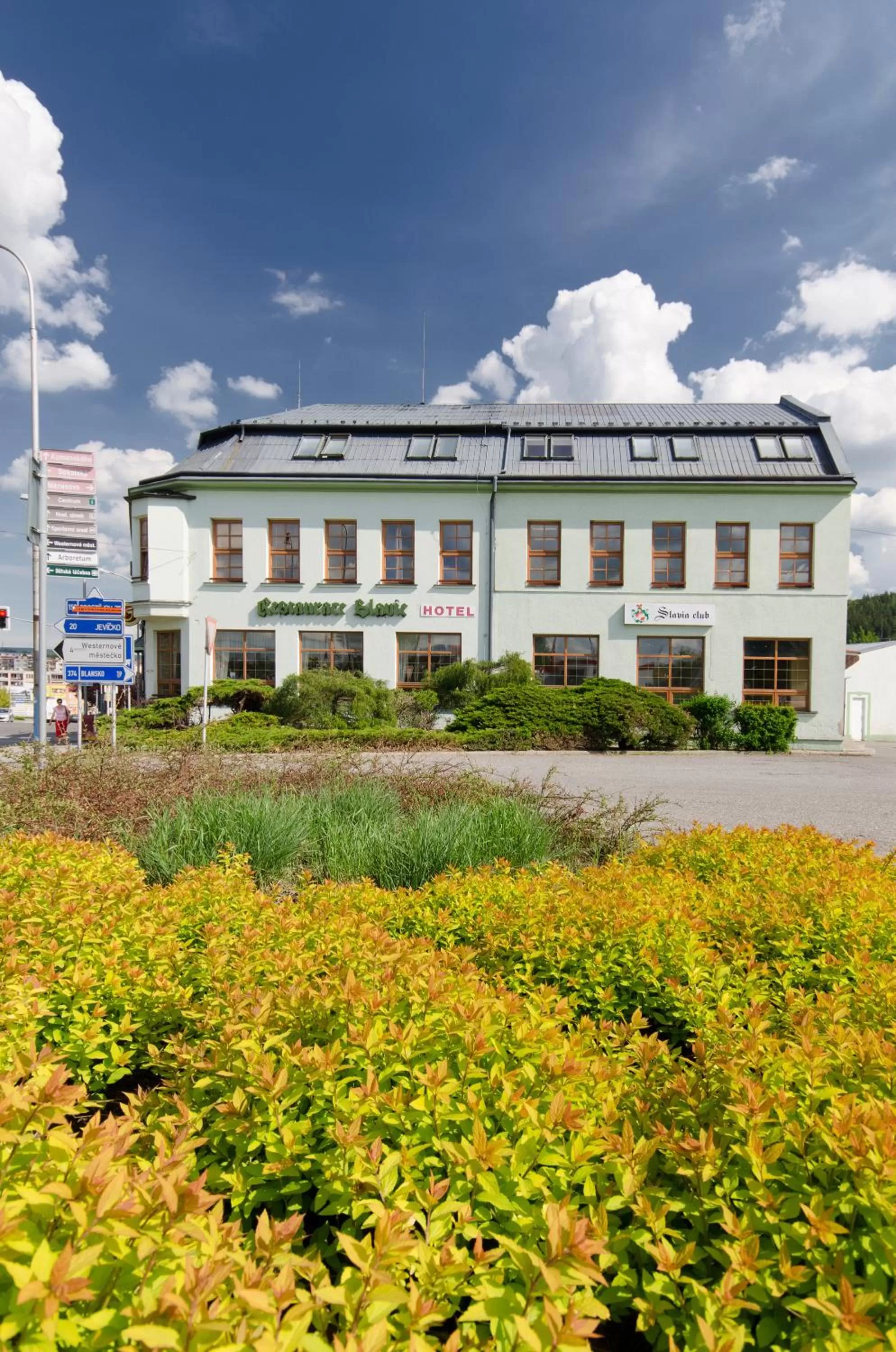 Property building in Hotel Slavia