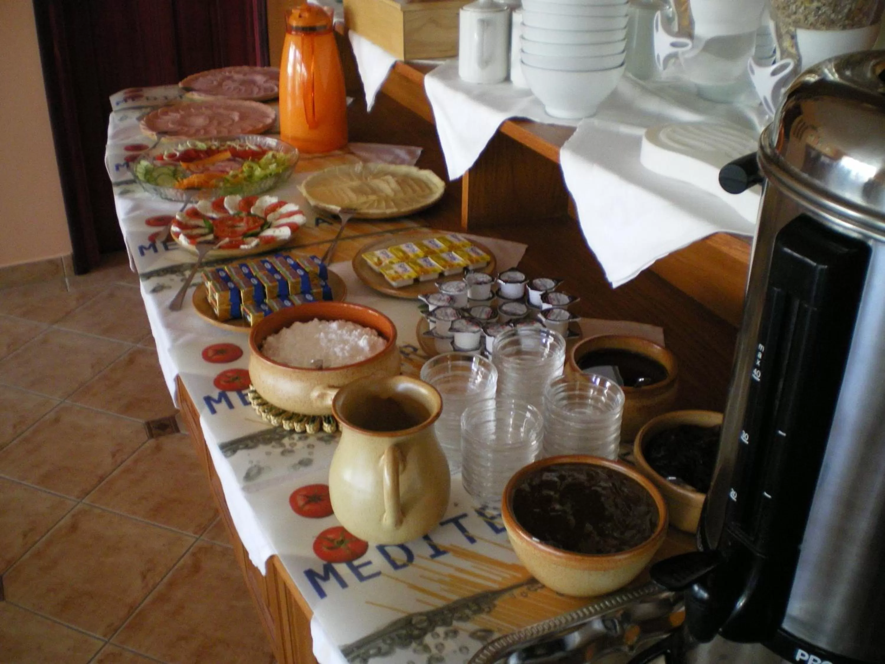 Food in Mediterrán Panzió