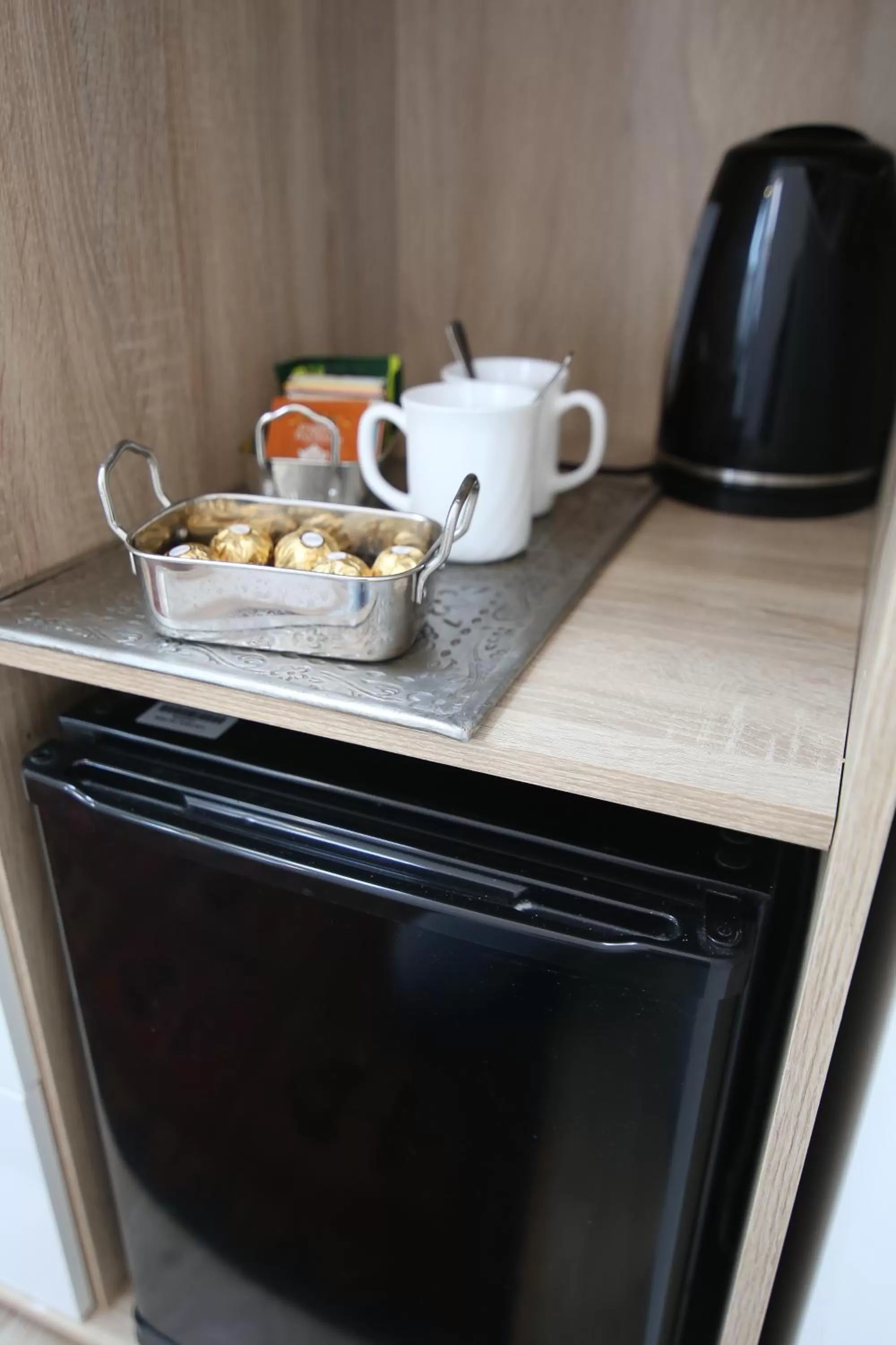 Coffee/tea facilities in Hotel Vila Katrca