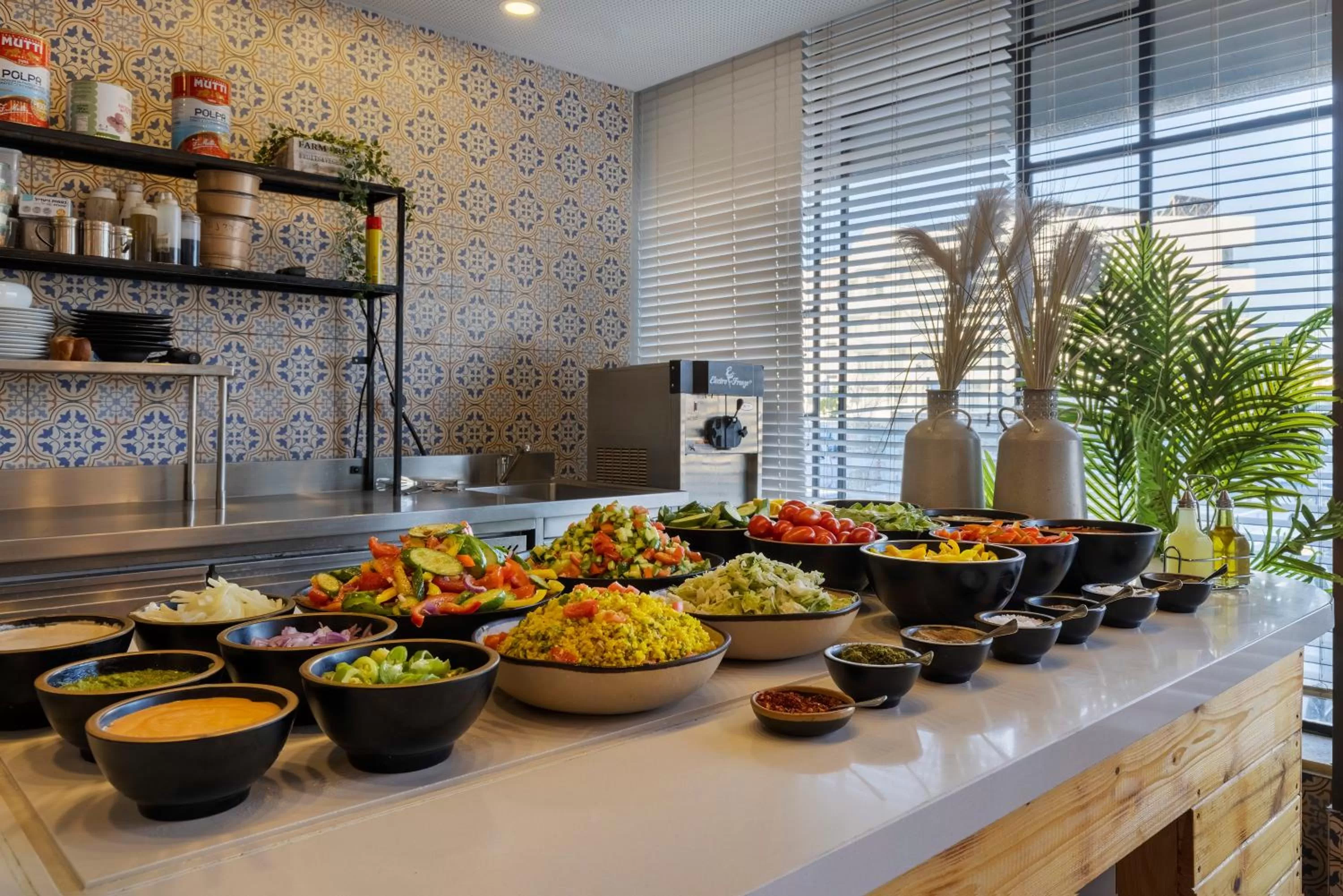 Breakfast in Play Eilat Hotel