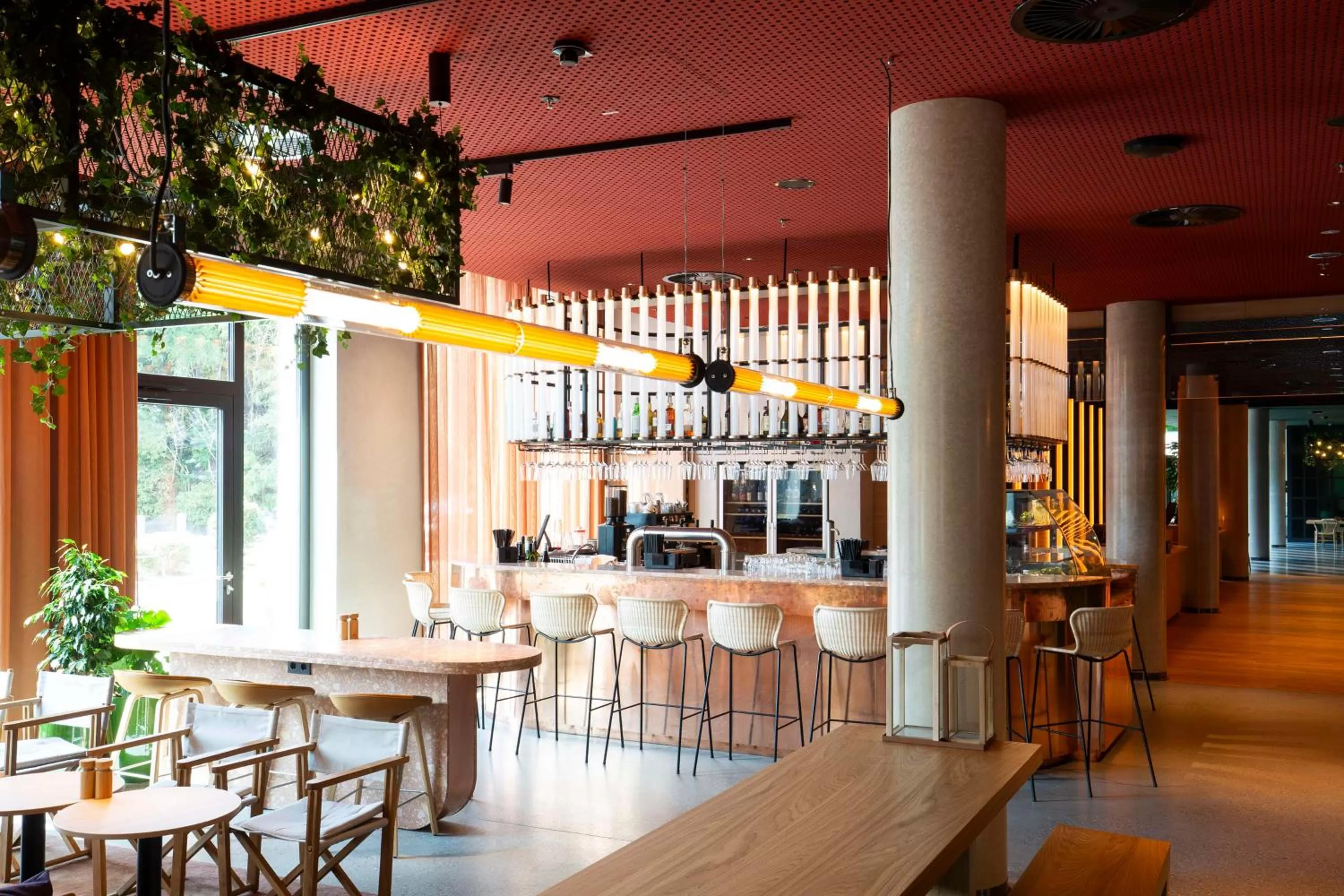 Lounge or bar in Scandic Frankfurt Hafenpark