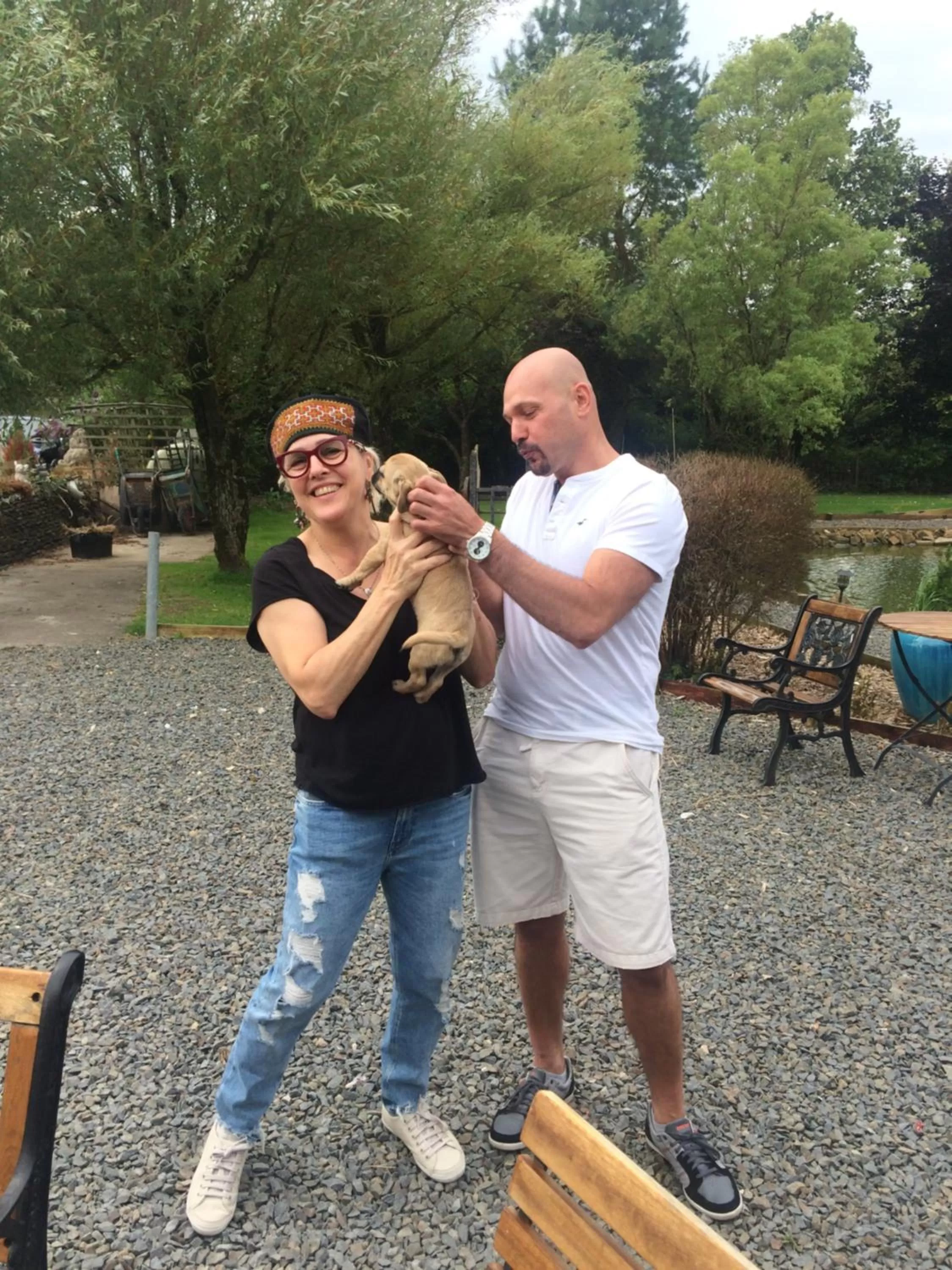 Guests in Barton Gate Farm B&B