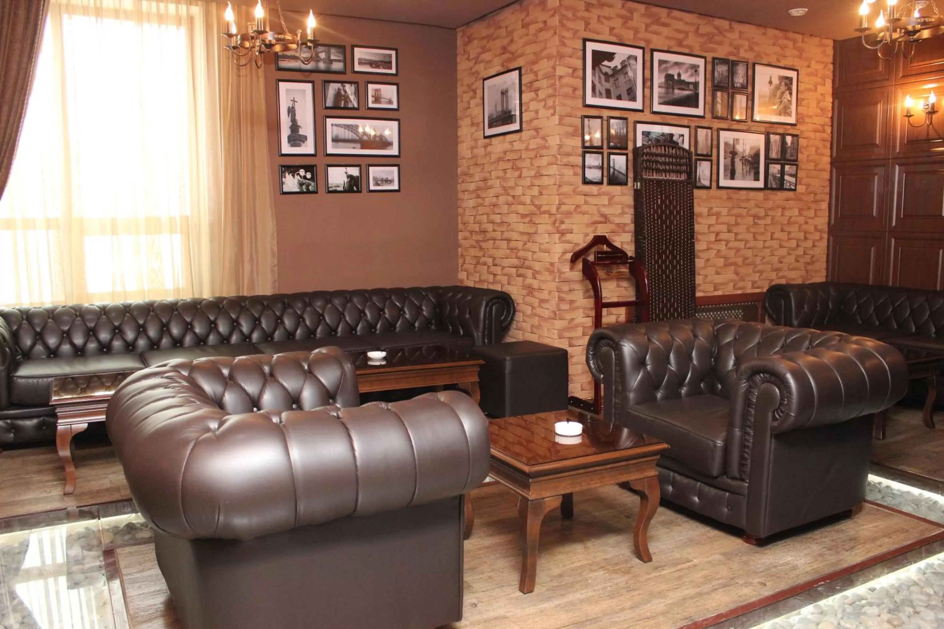 Lounge or bar in King Hotel Astana