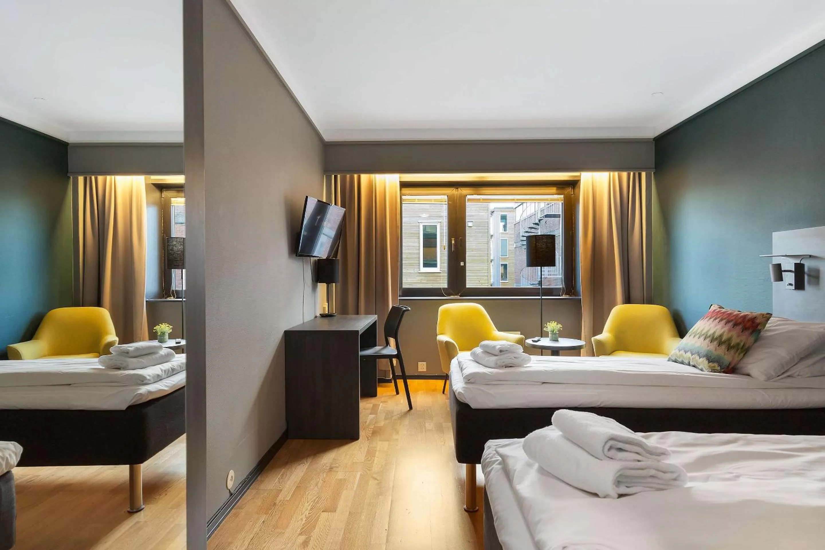 Bedroom, Bed in Hotel Haugesund