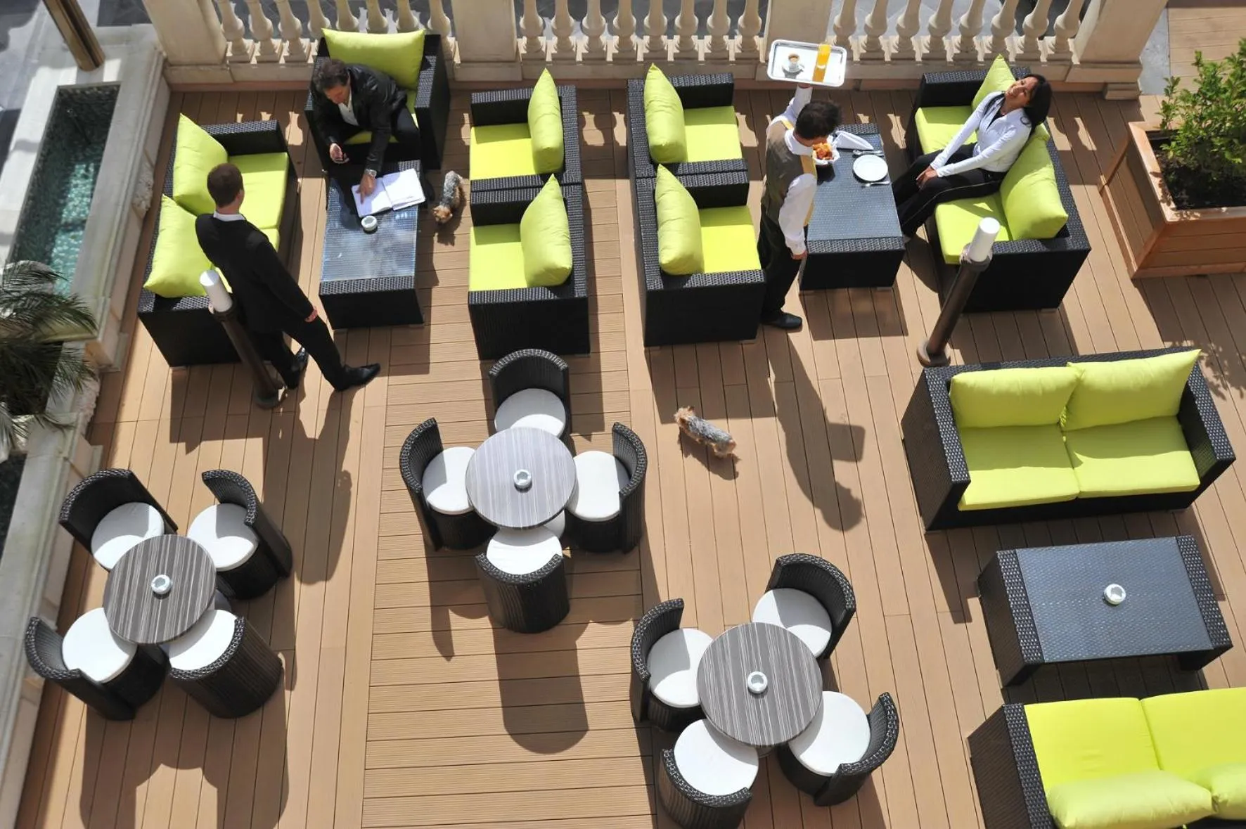 Balcony/Terrace in Hôtel Princesse Flore