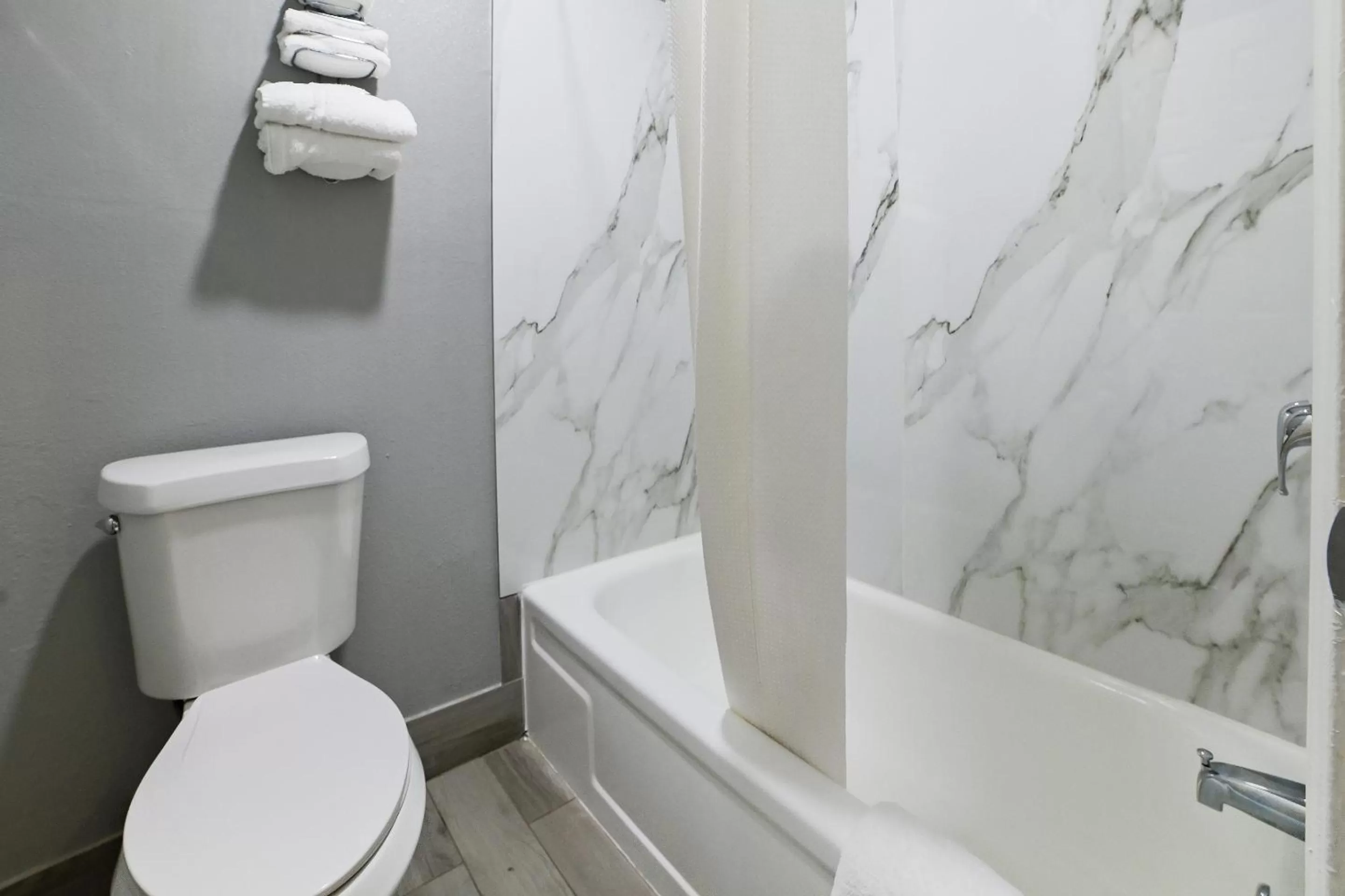 Bathroom in OYO Hotel Waldron AR - Hwy 71