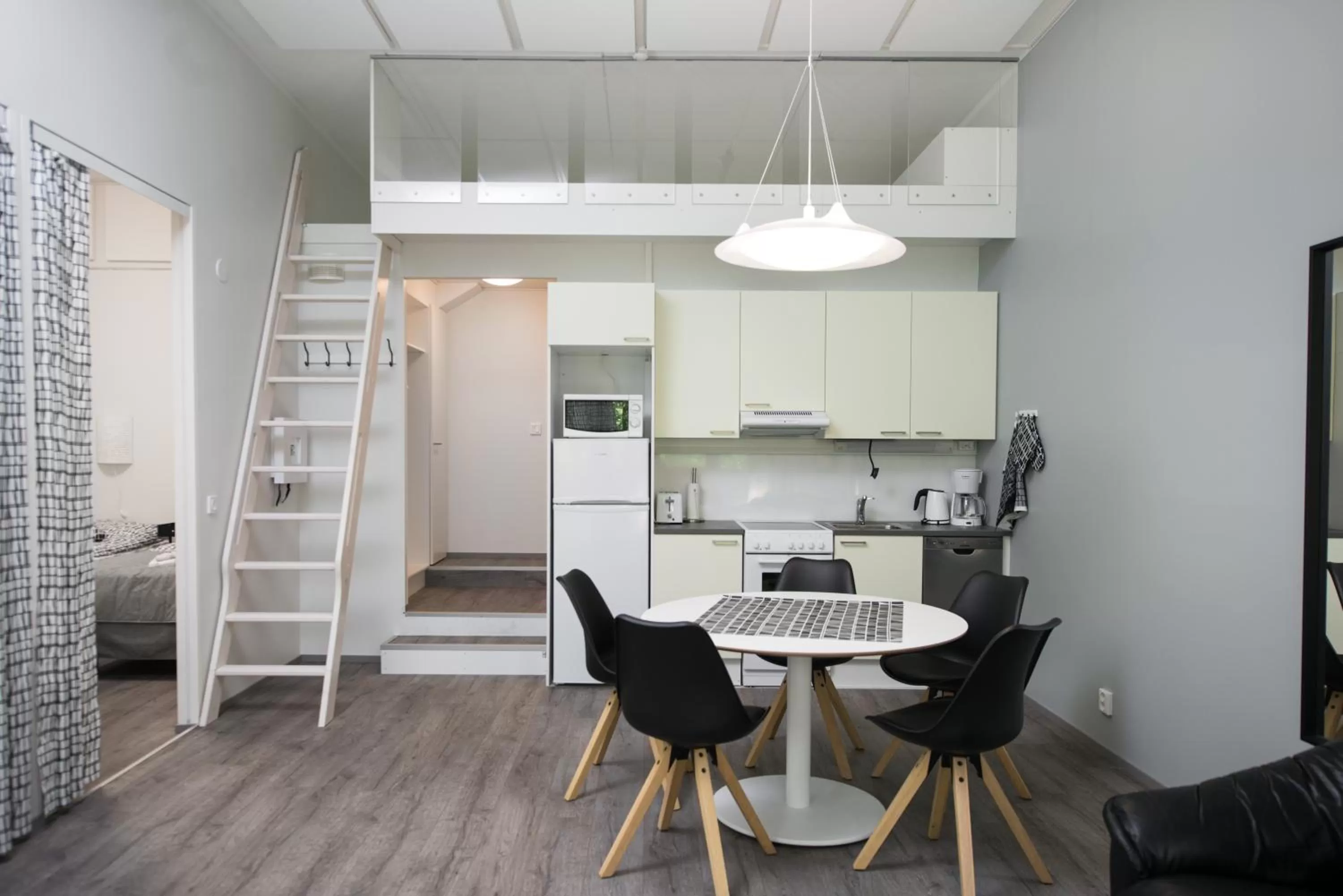 Kitchen or kitchenette in Innotelli Apartments