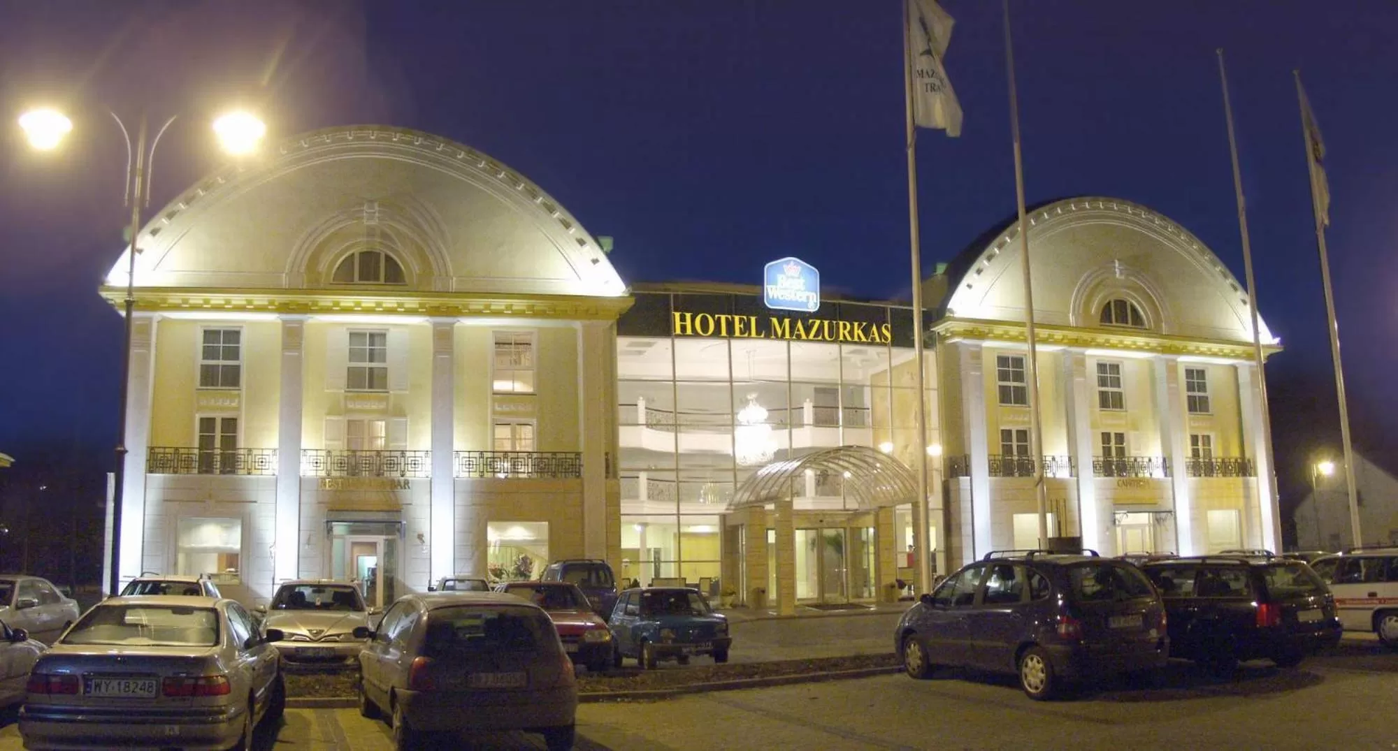 Property building in Hotel Mazurkas