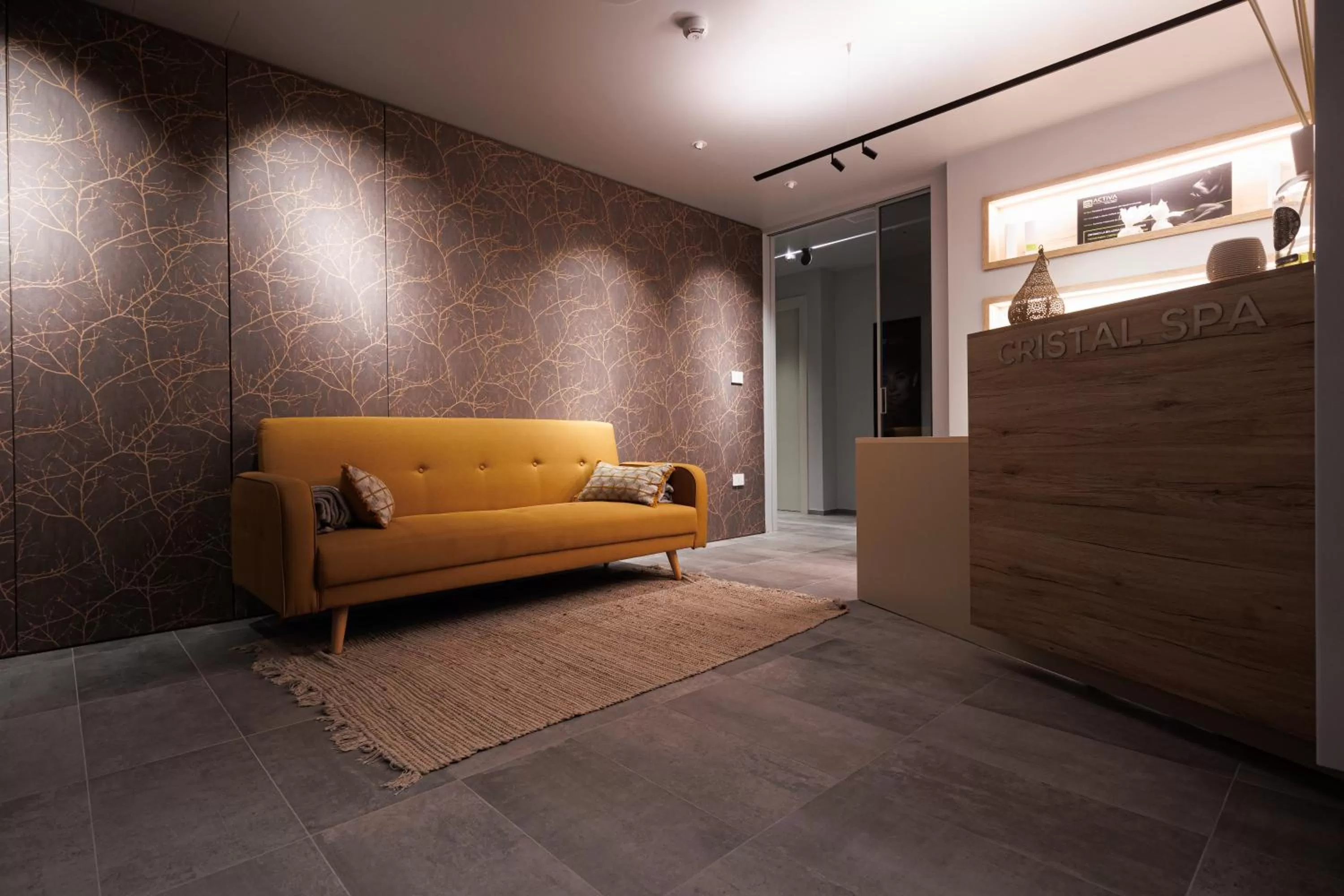 Lobby or reception in Hotel Cristal