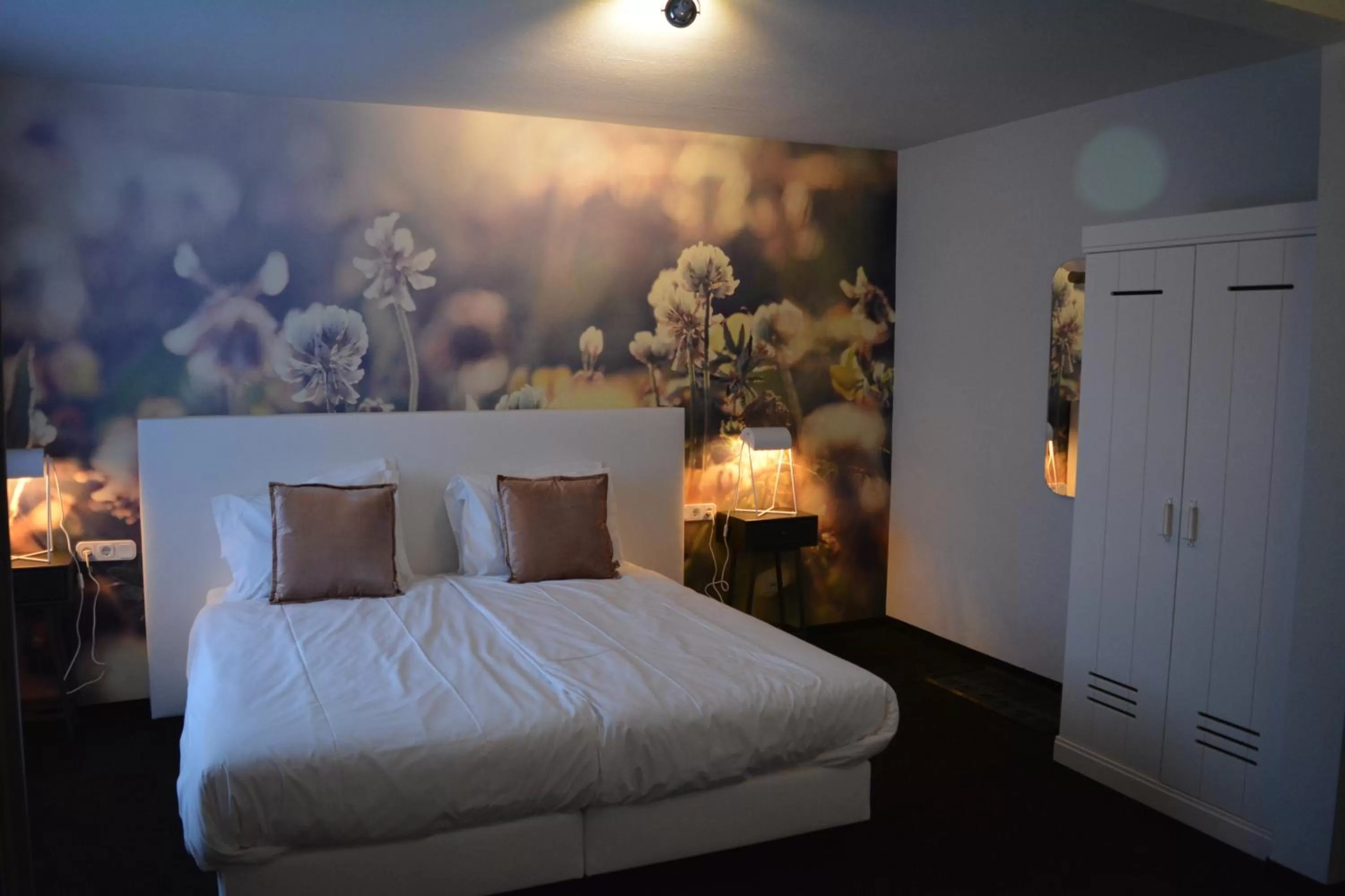 Bed in Hotel Herrloh