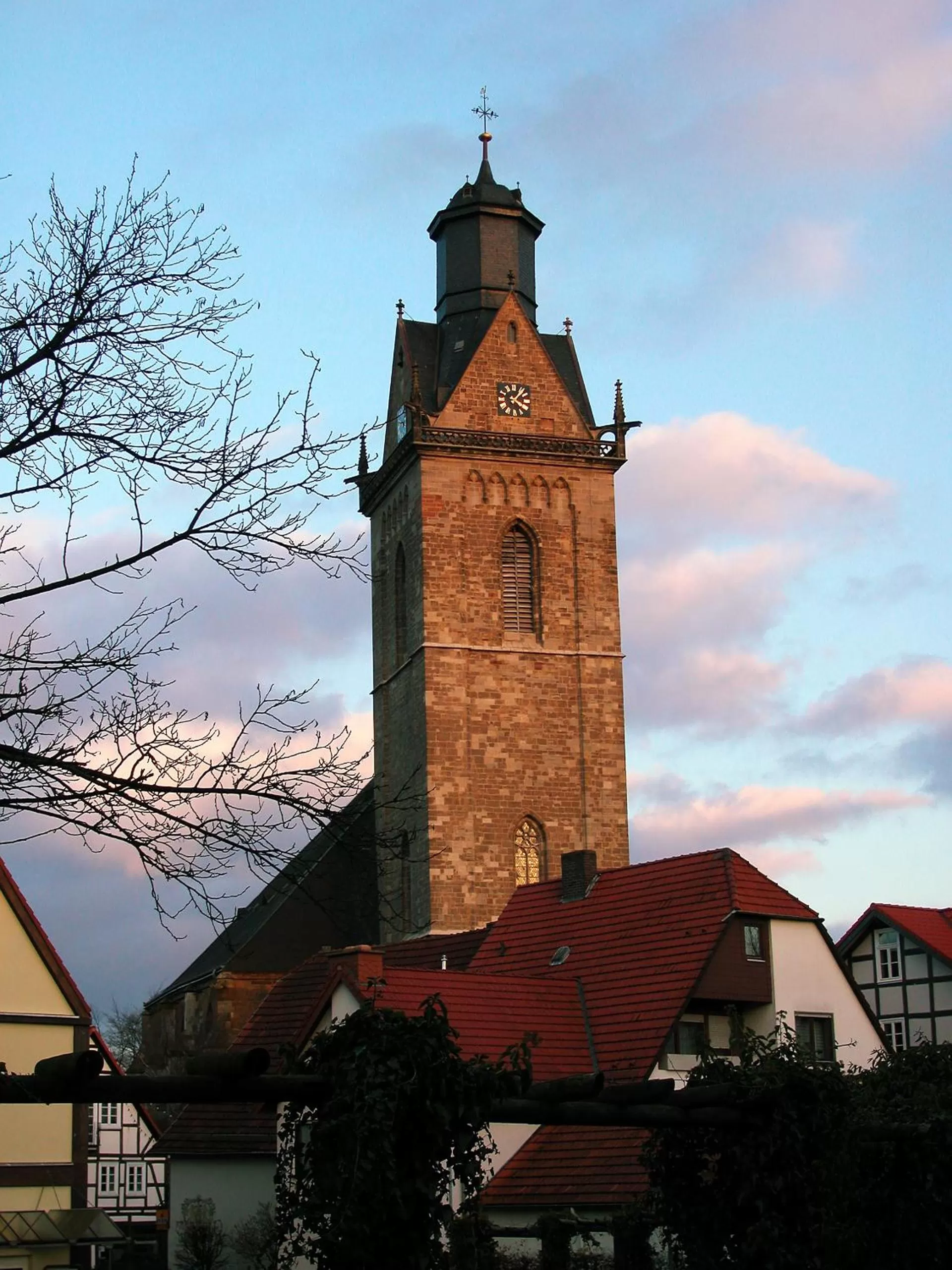 Landmark view in Hotel Goldflair am Rathaus