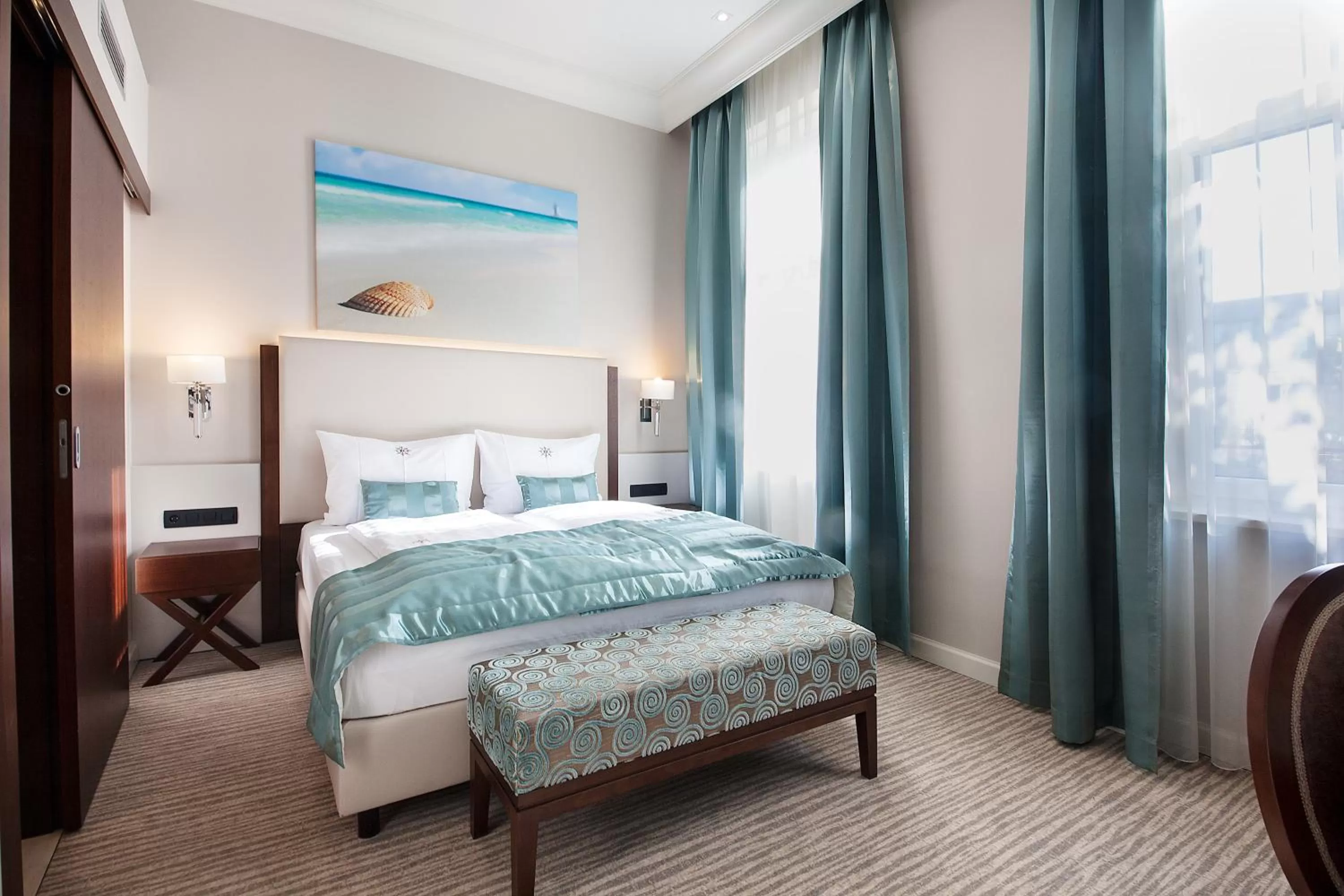 Bed in Boutique Hotel Adria