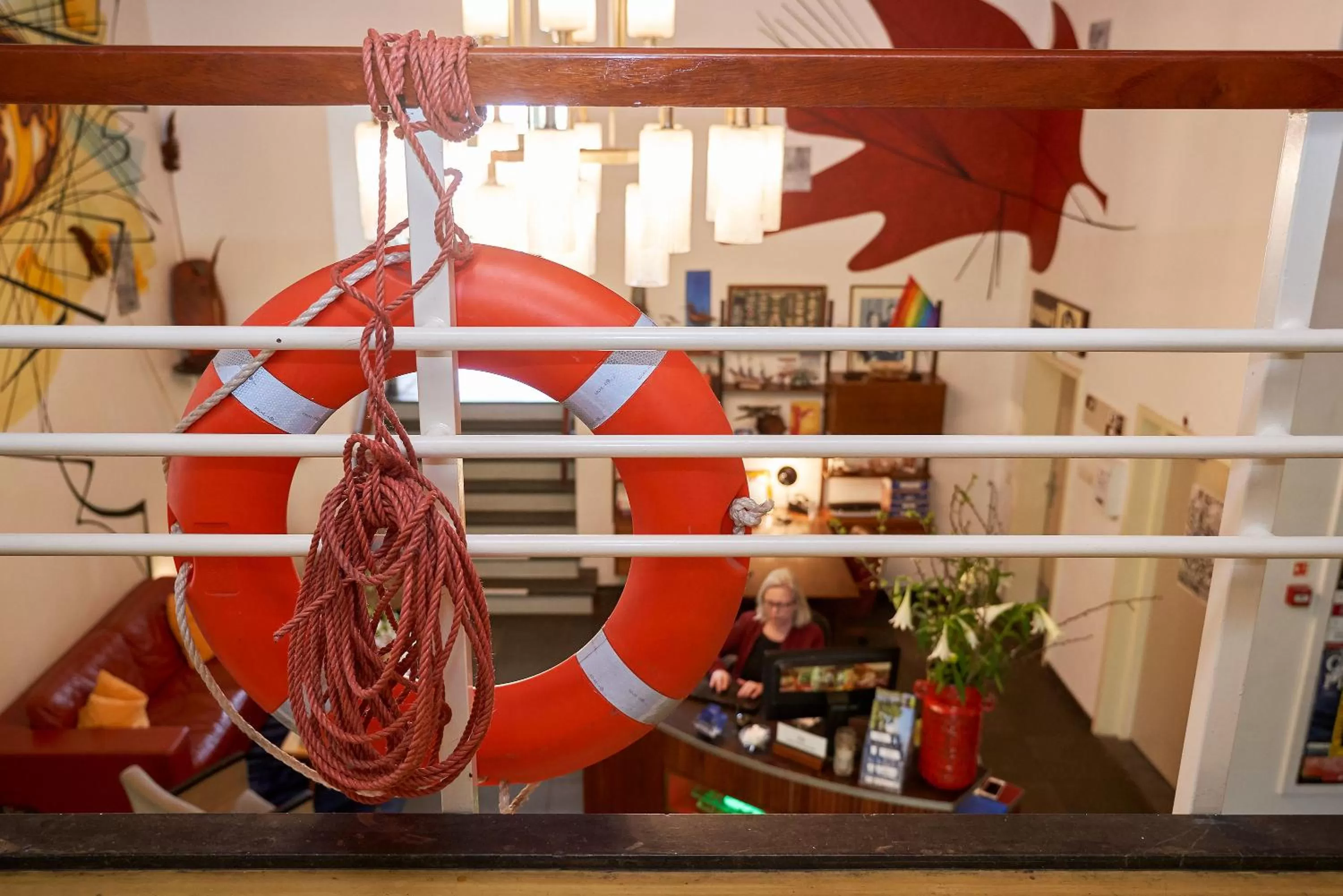 Facade/entrance in Pension Homeland