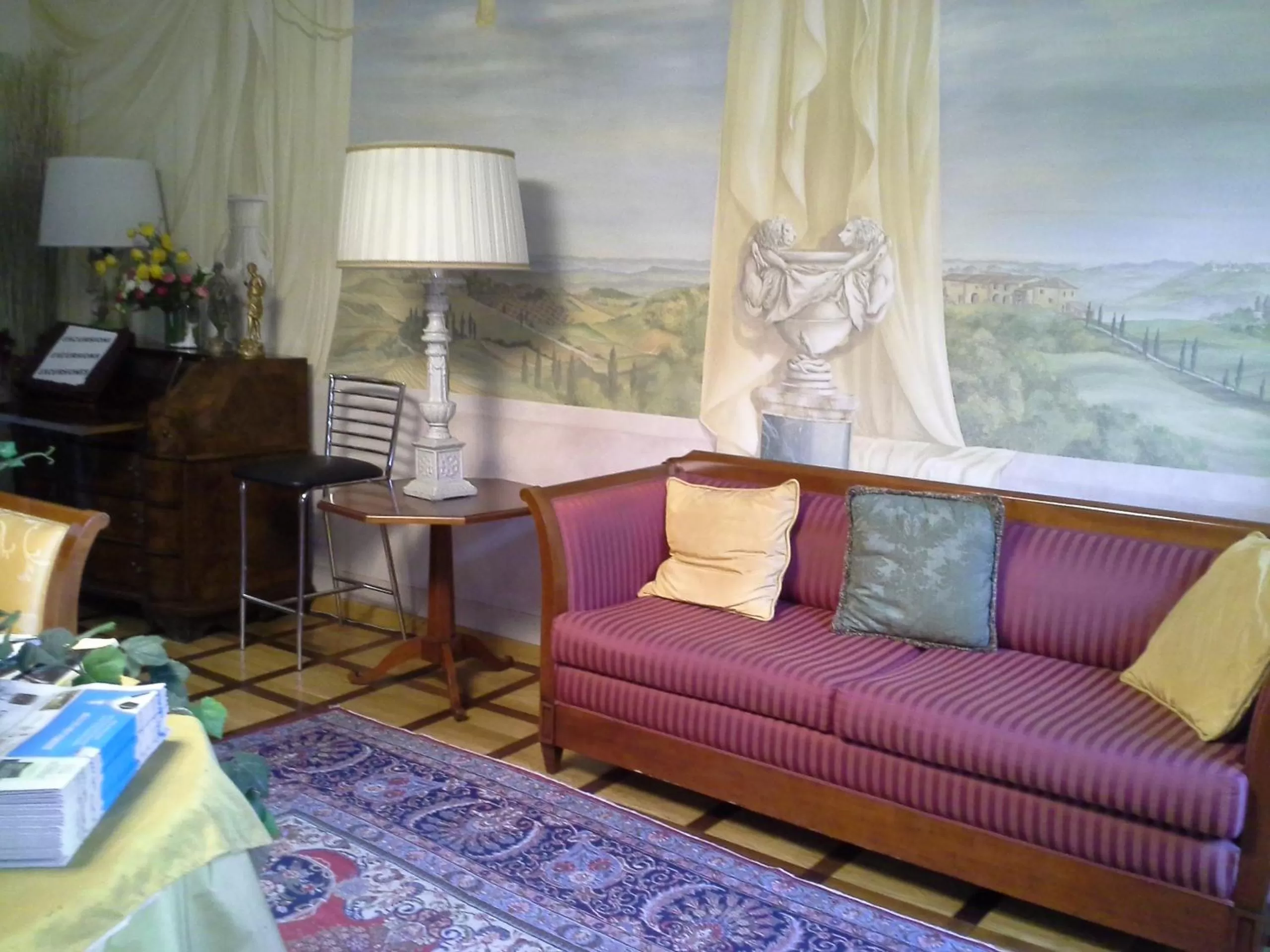 Lobby or reception in Hotel Bigallo