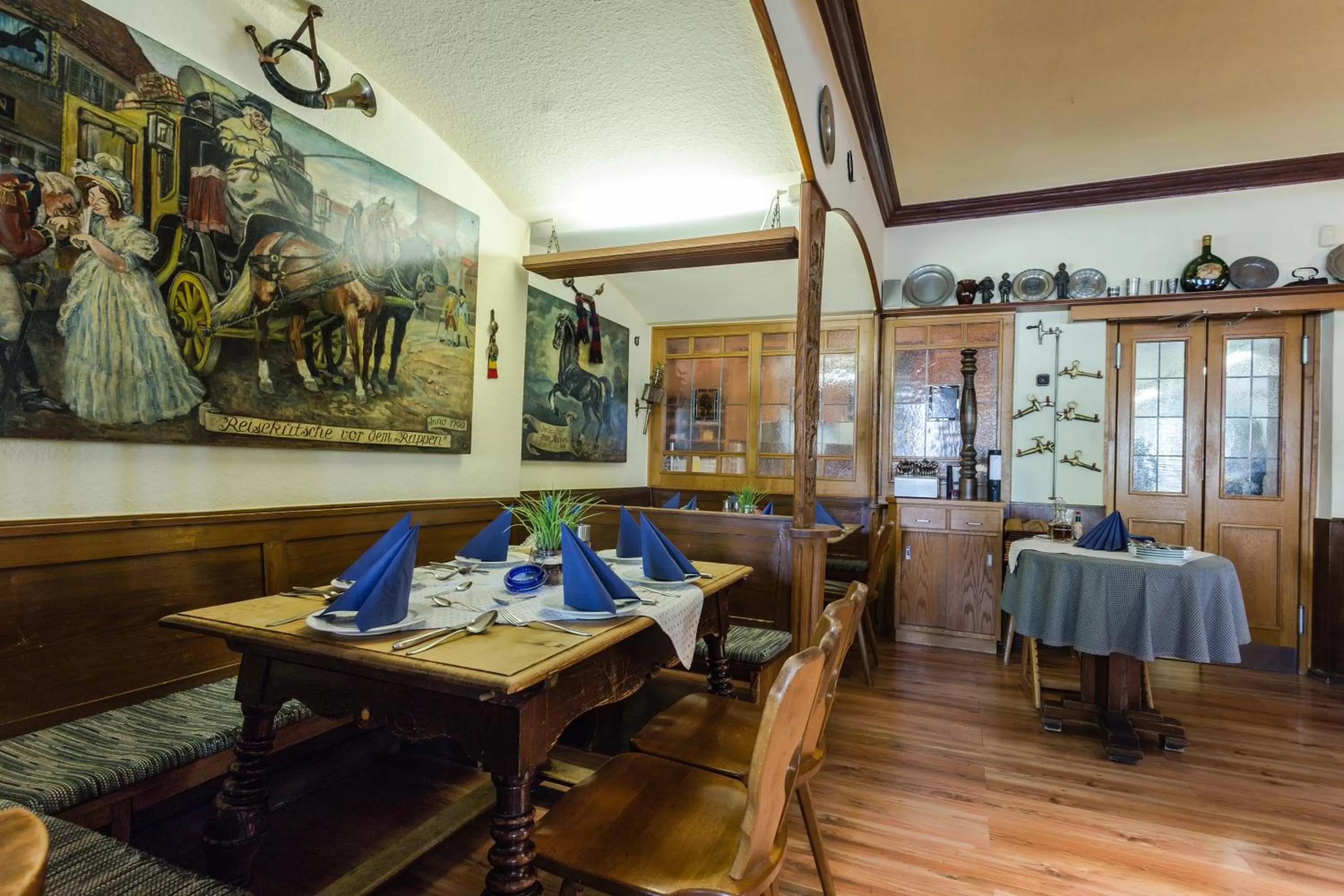 Restaurant/places to eat in Hotel Rappen Rothenburg ob der Tauber