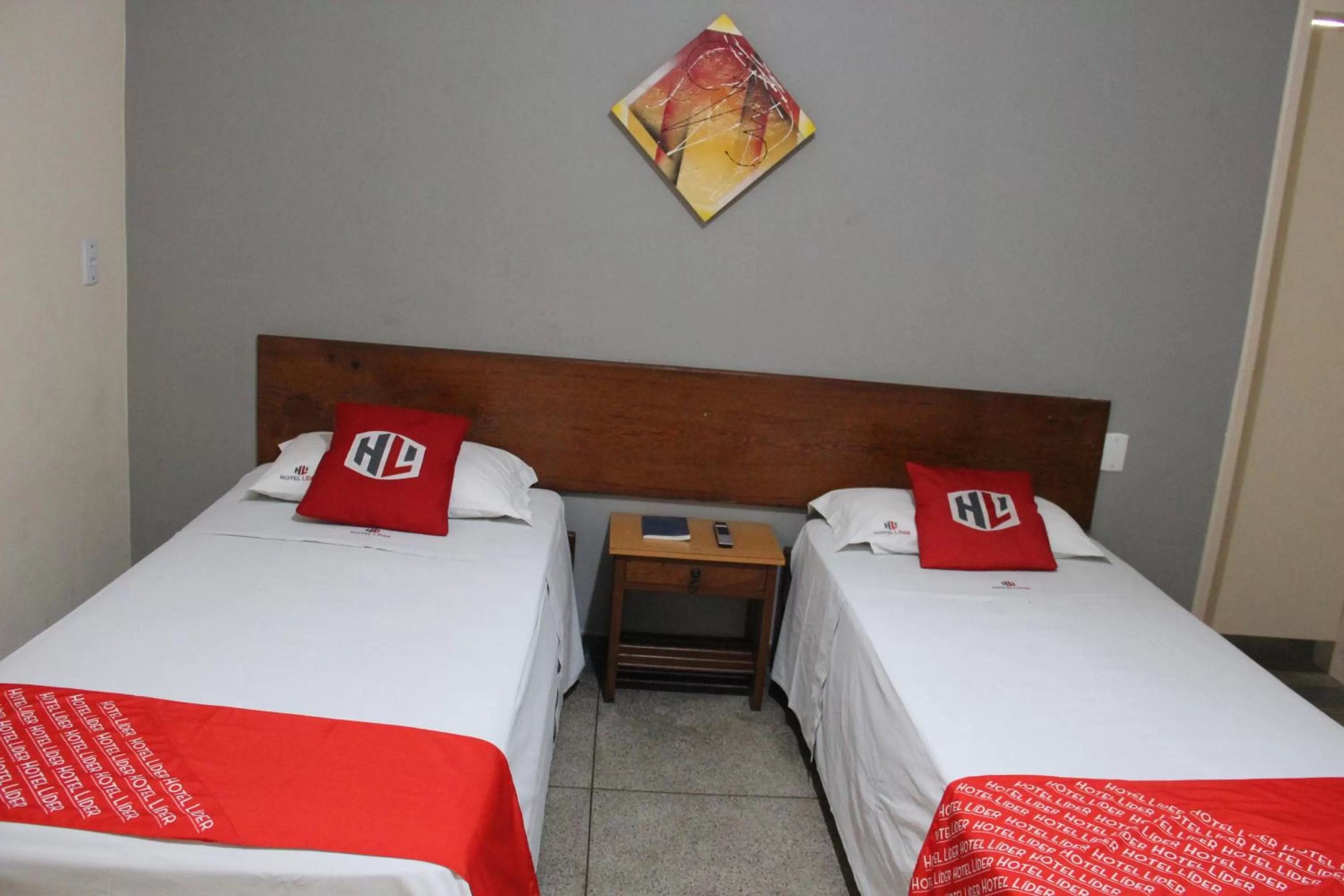 Decorative detail, Bed in Hotel Líder