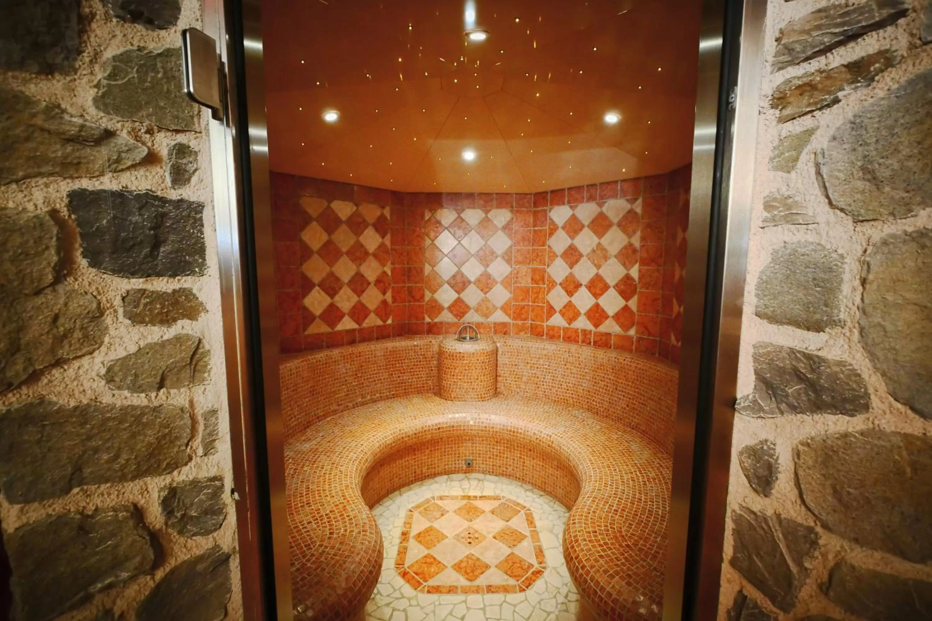 Steam room in Schloss Matzen