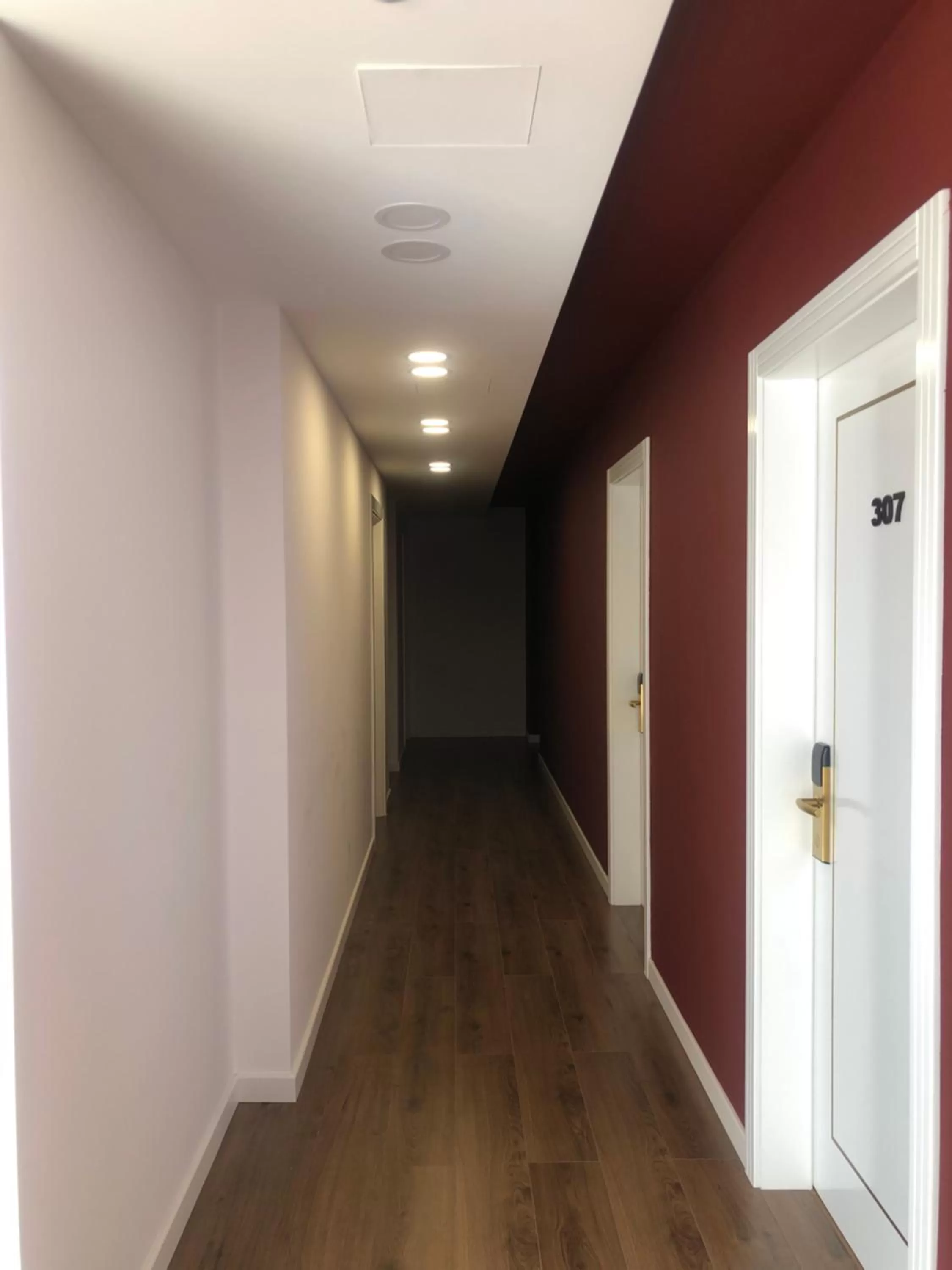 Inner courtyard view in Grand Hotel Pogradec