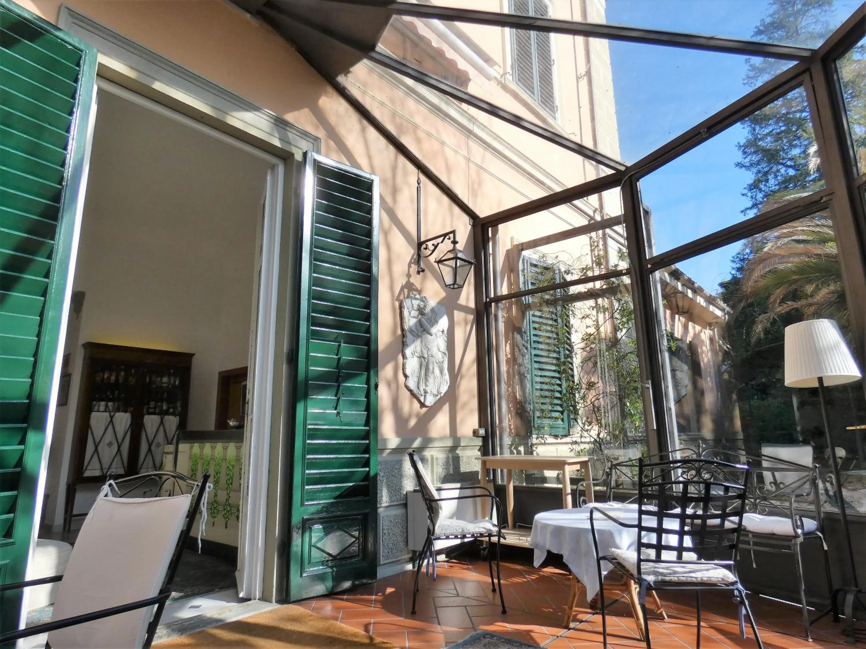 Patio in Classic Hotel