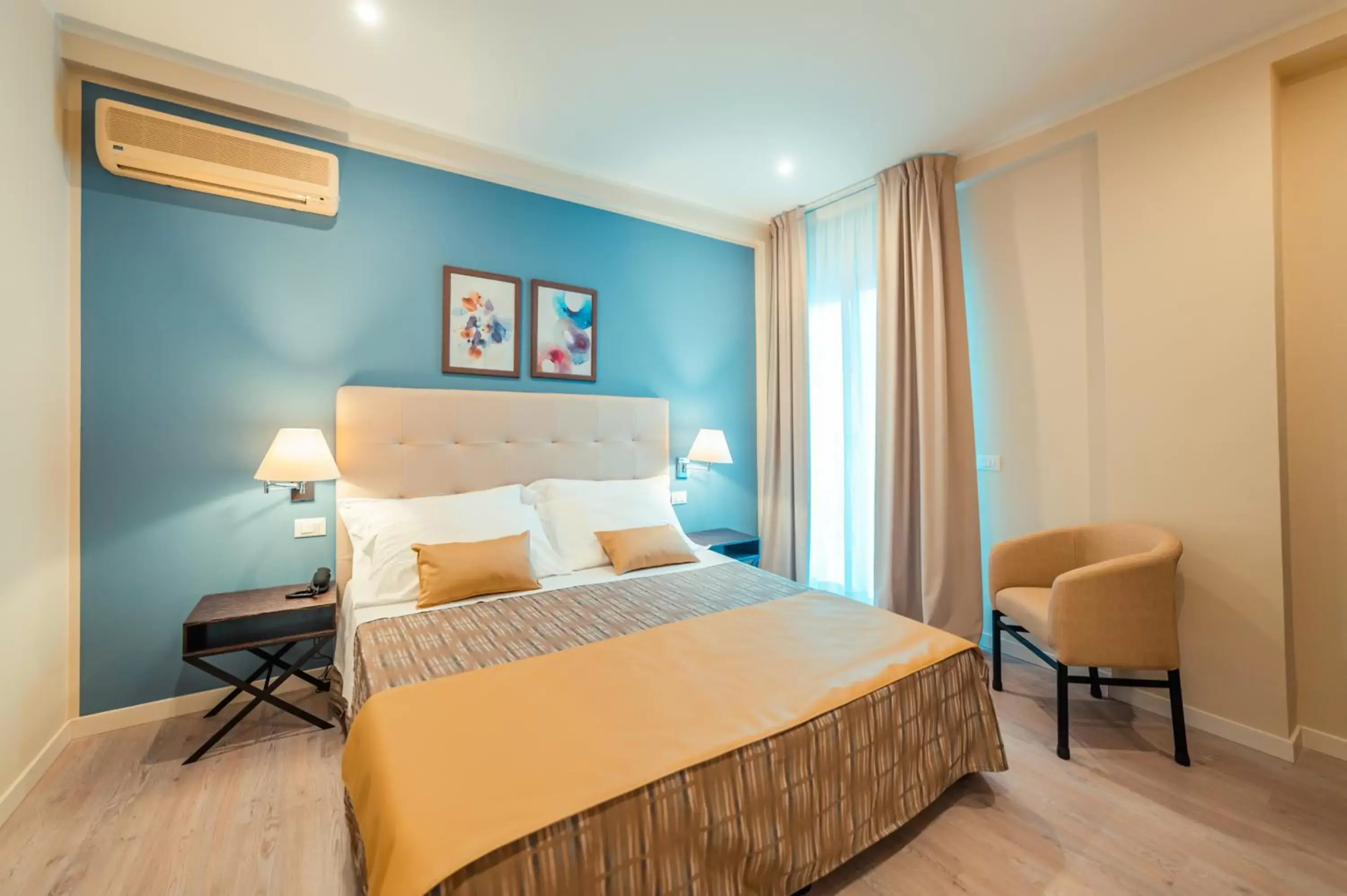 Double or Twin Room with Balcony in Hotel Rivage Taormina Double or Twin Room with Balcony in Hotel Rivage Taormina