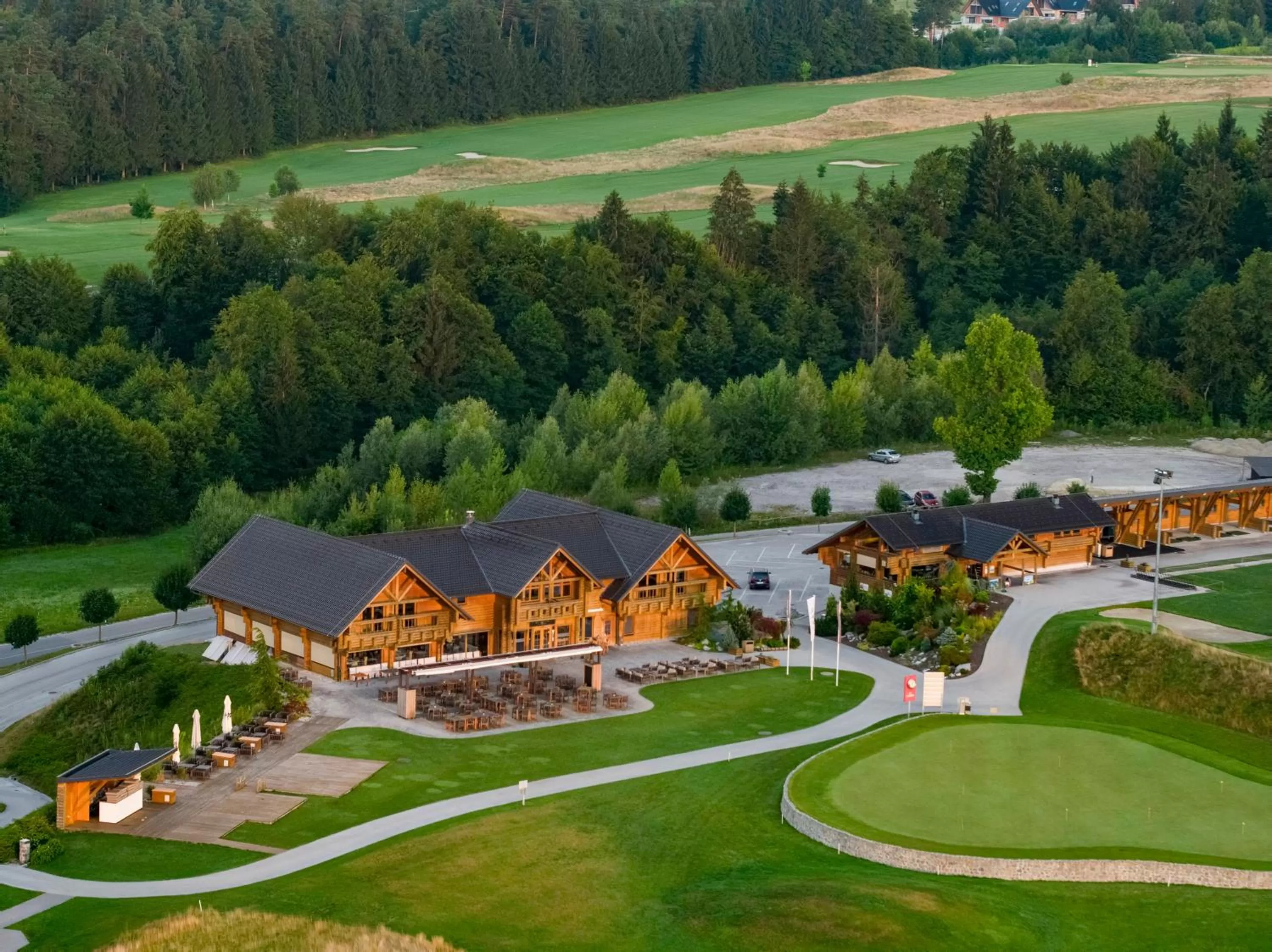 Golfcourse in Hotel Cubo