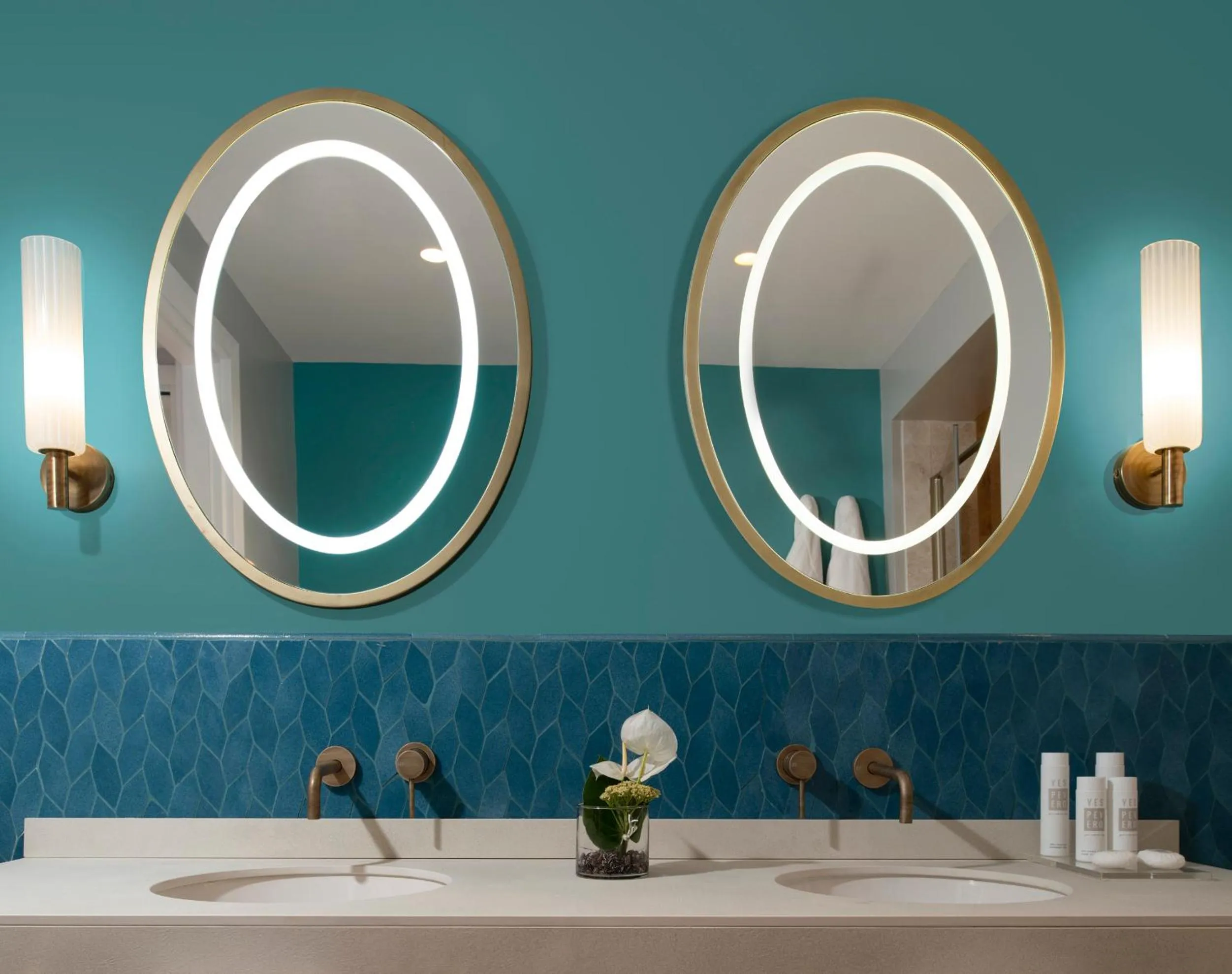 Bathroom in CPH | Pevero Hotel