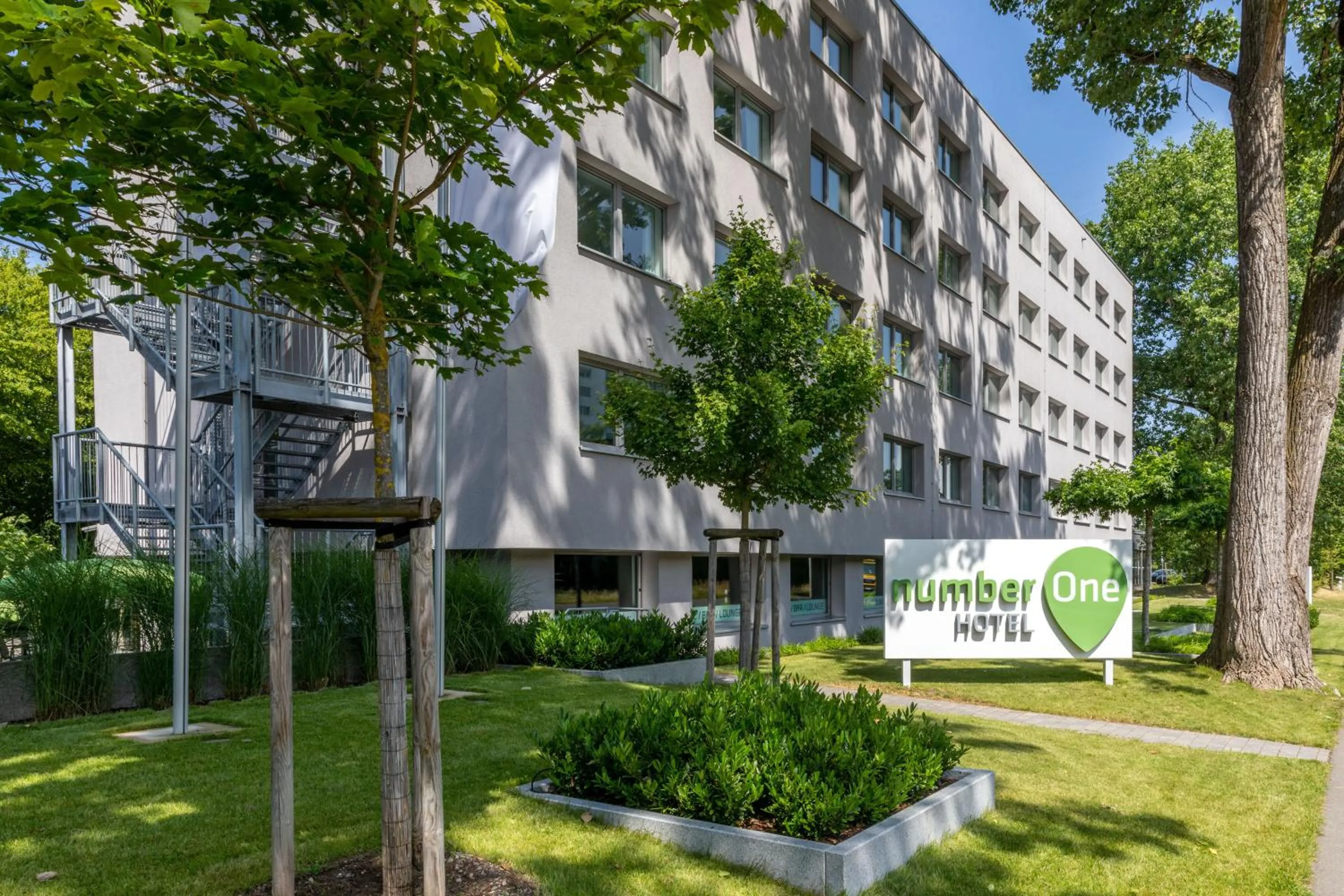 Property building in numberOne Hotel