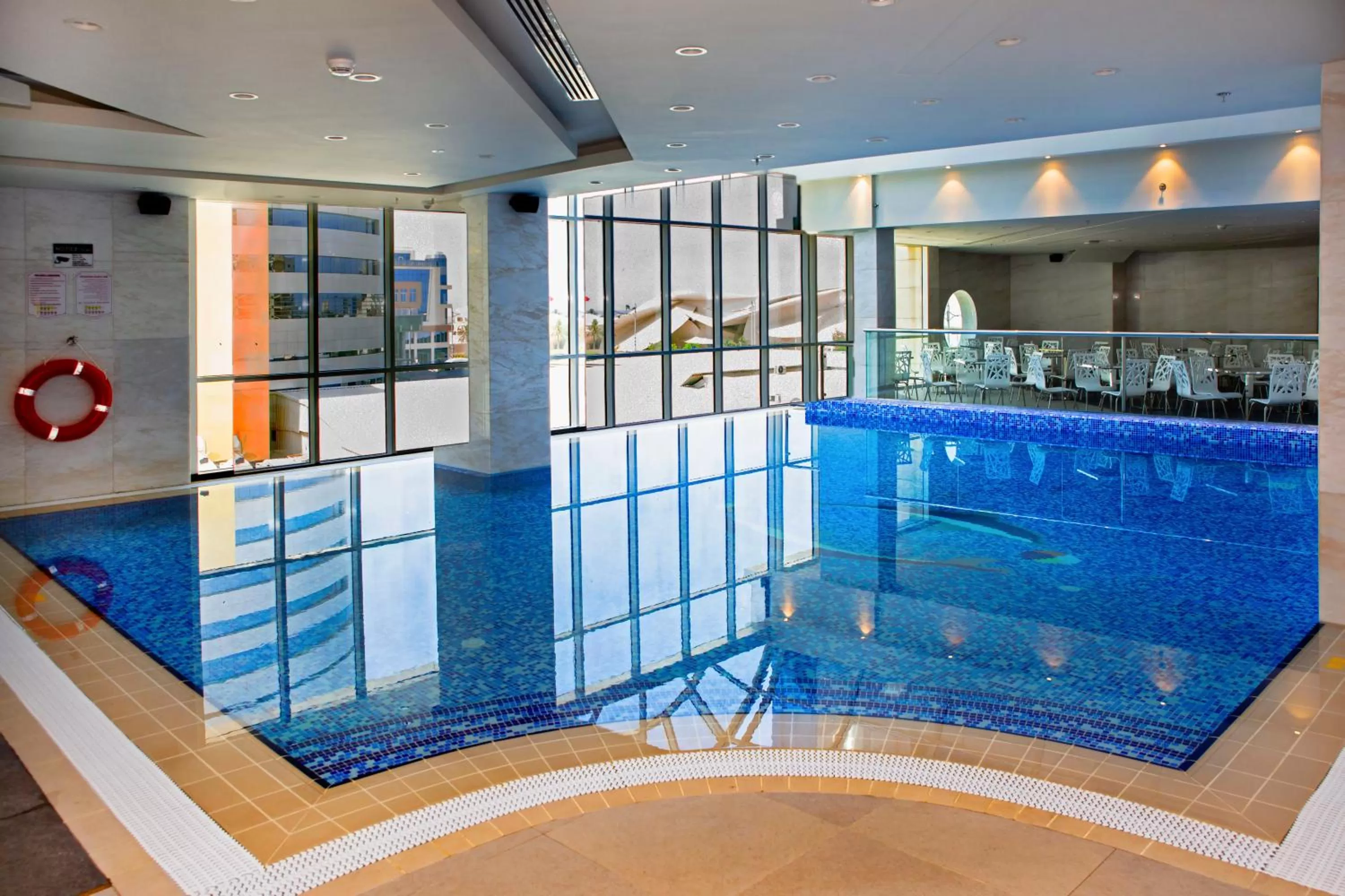 Swimming pool in Century Hotel Doha