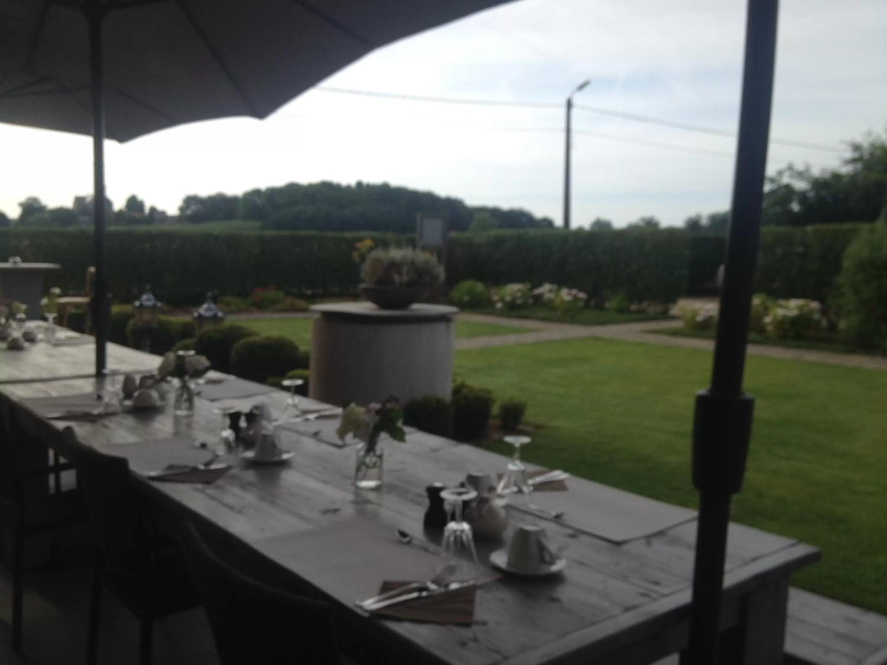 Balcony/Terrace in B&B Silentium
