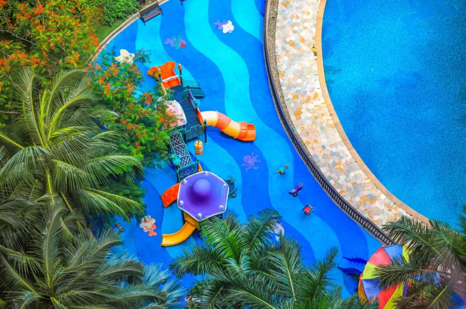 Children play ground in Howard Johnson Resort Sanya Bay
