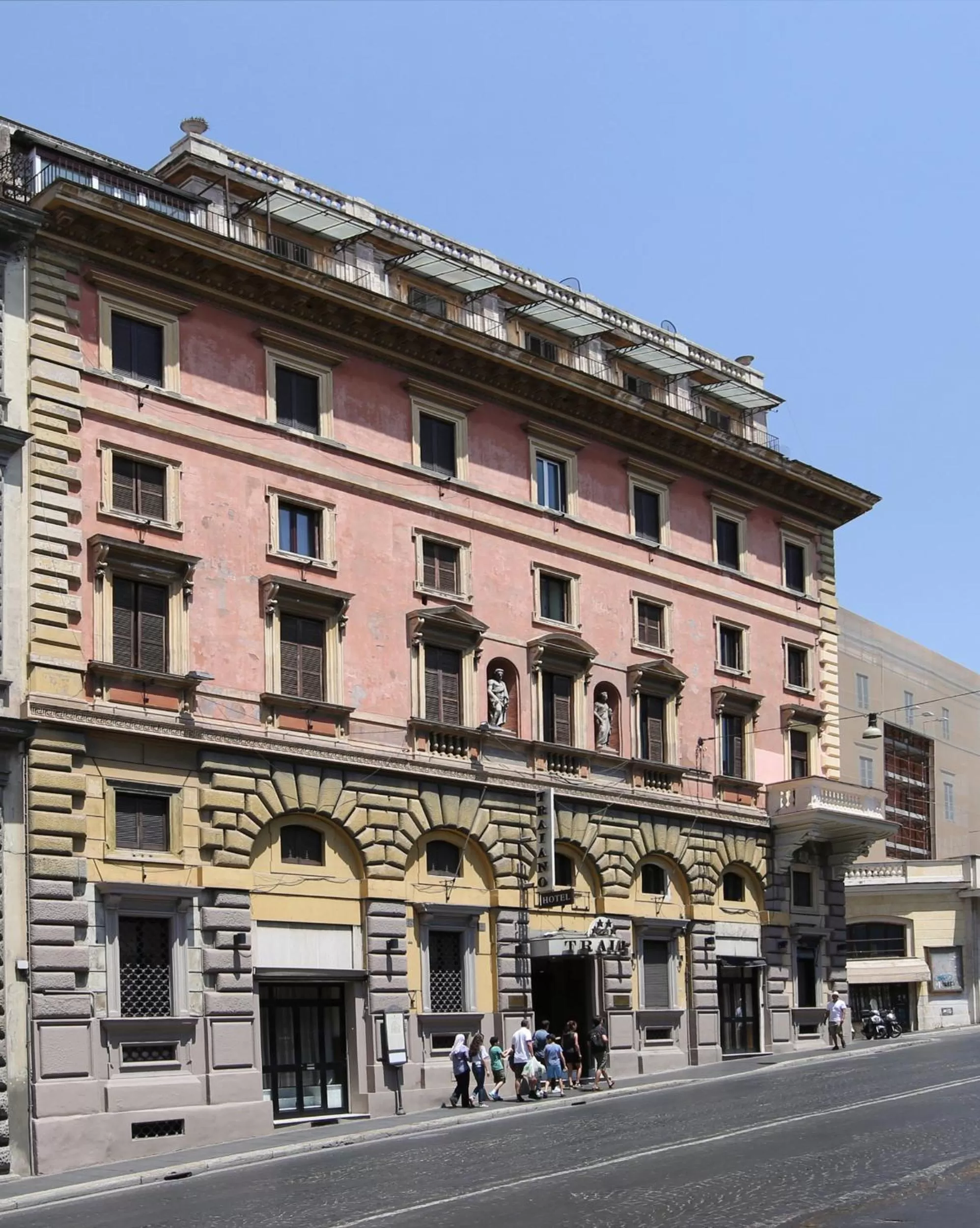 Property building in Hotel Traiano