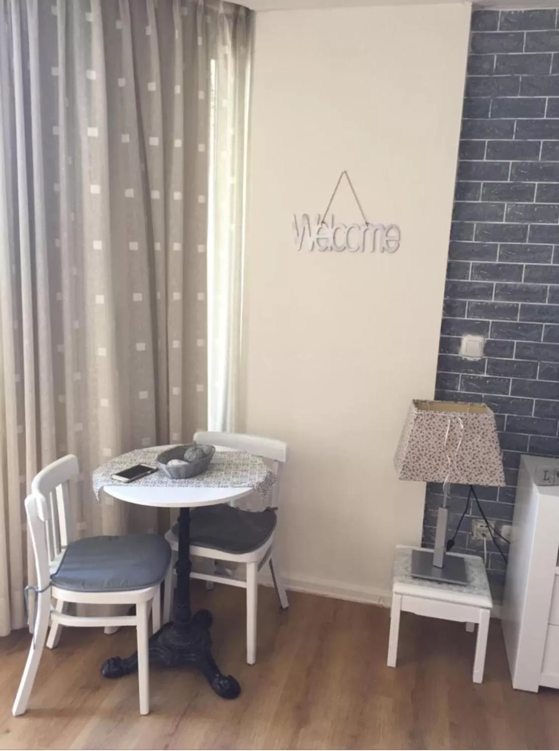 Bedroom in Raphael Apartments