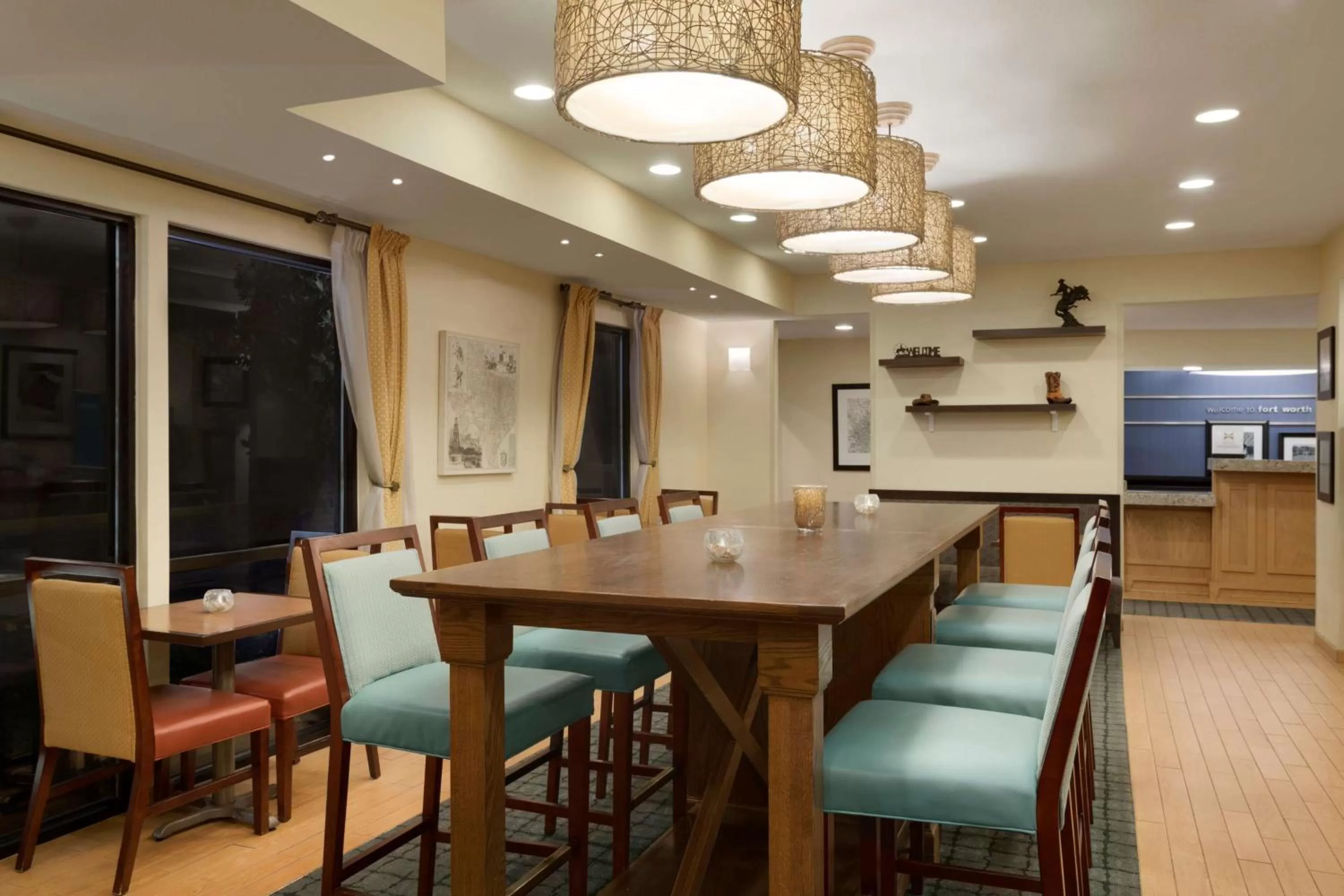 Lobby or reception in Hampton Inn Fort Worth Southwest Cityview