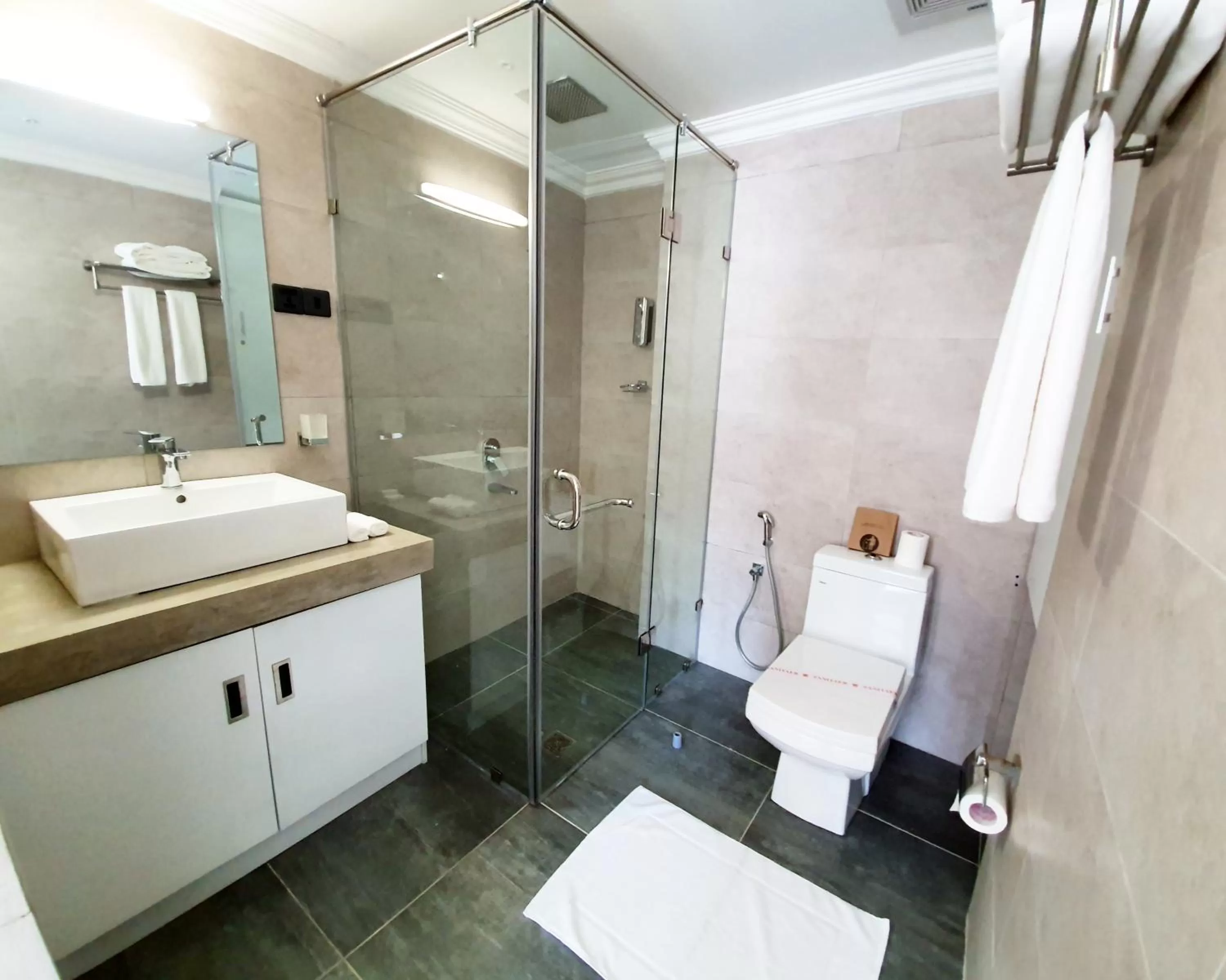 Bathroom in Bed Station 210